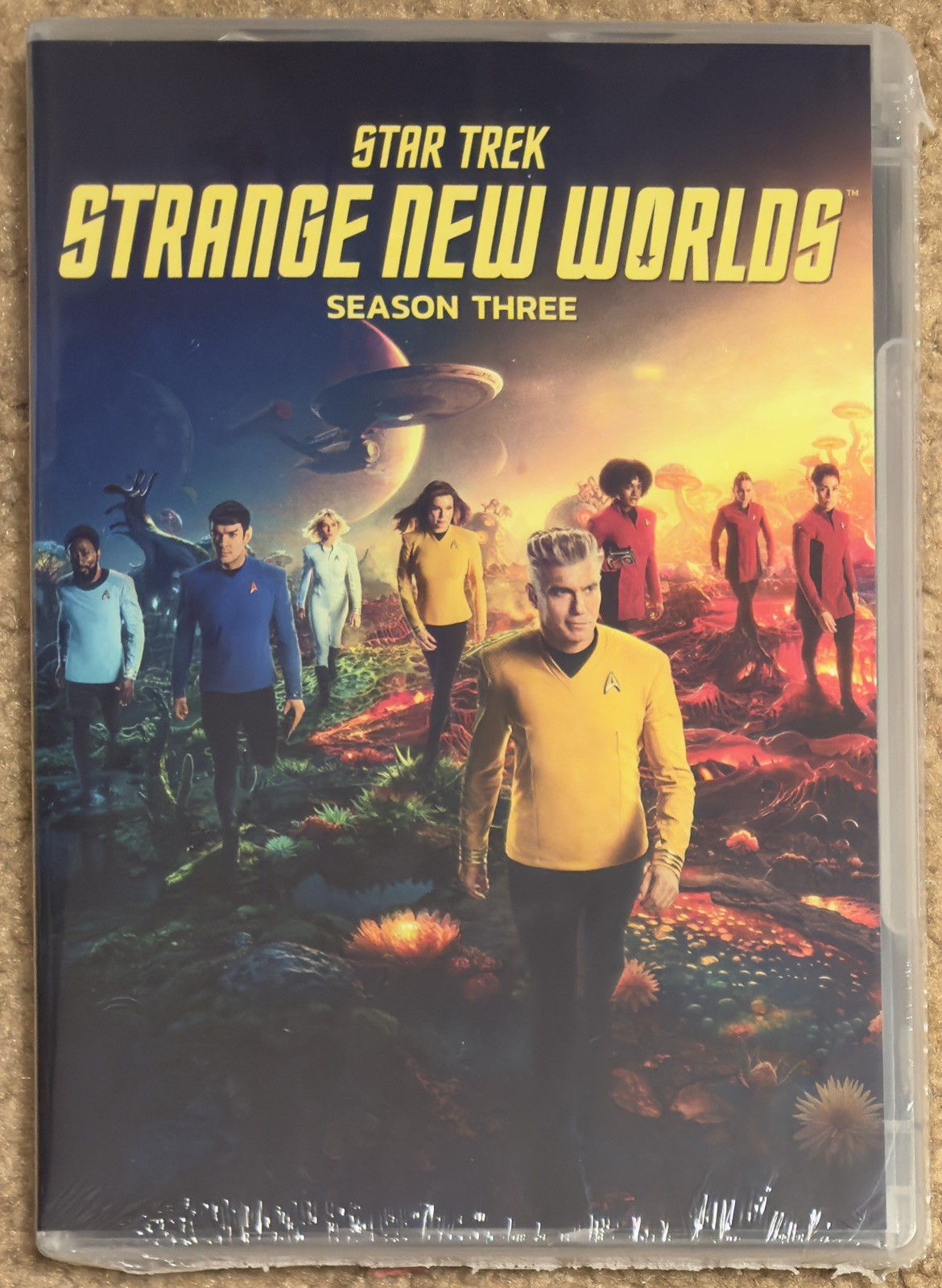 Star Trek Strange New Worlds Season 3 DVD Brand New Sci-Fi Television FREE SHIP