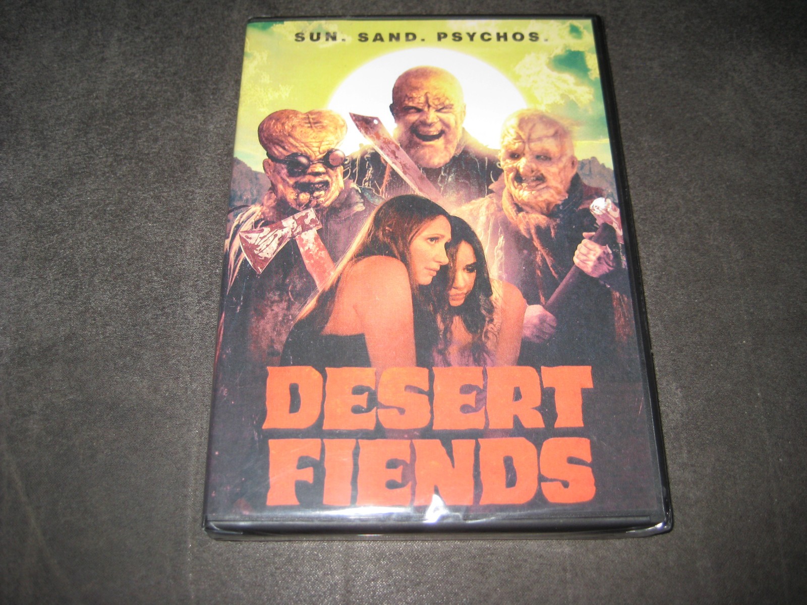 DESERT FIENDS (DVD 2025) BRAND NEW – NOT RATED – WIDESCREEN – HORROR – COMEDY