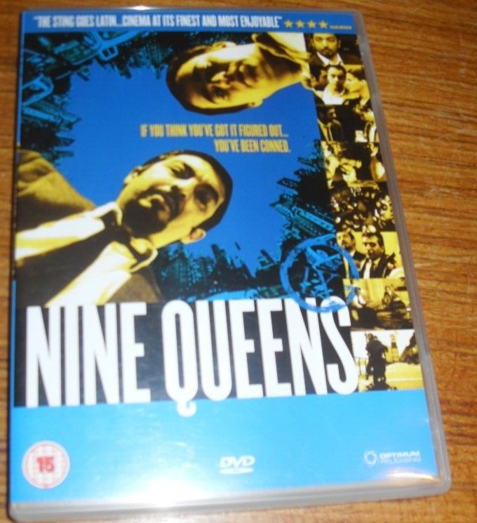 Nine Queens DVD VGC Ricardo Darín, Bielinsky (DIR)