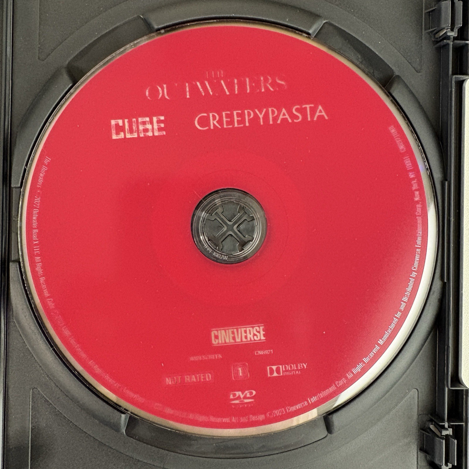 Bloody Disgusting 3-Movie Collection: The Outwaters/Cube /Creepypasta Horror DVD
