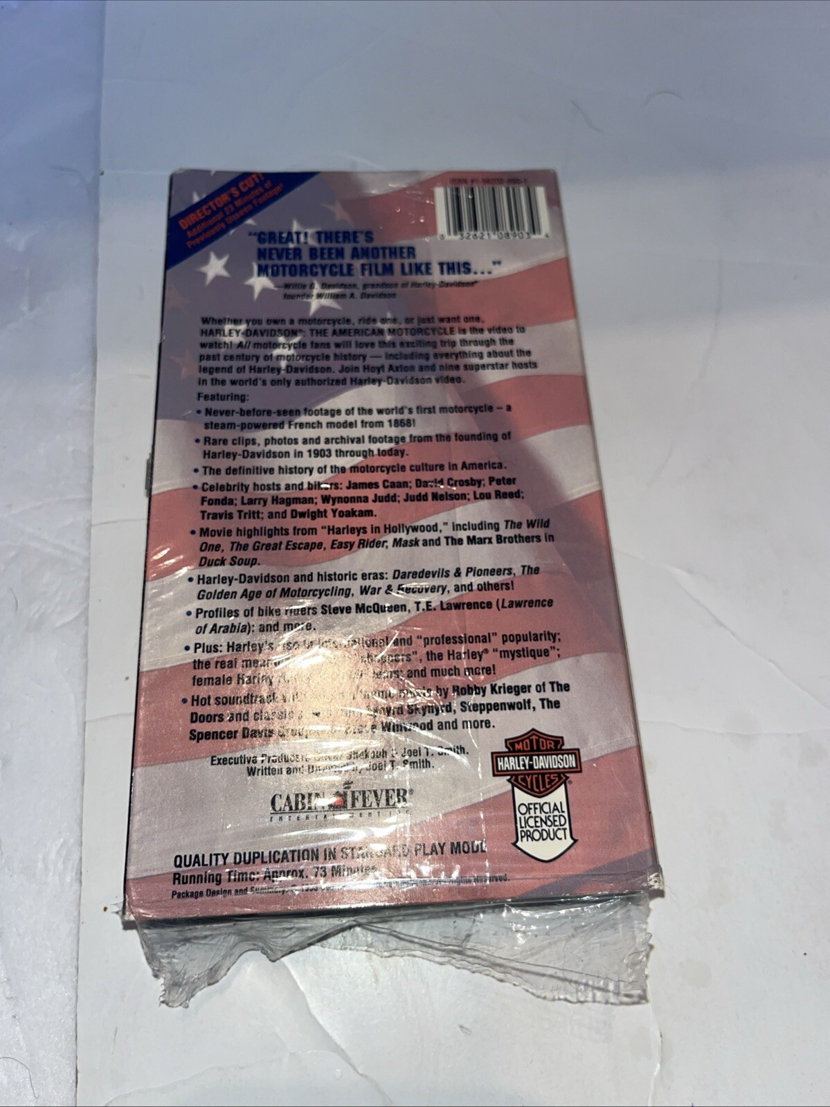 Harley Davidson The American Motorcycle VHS Video Tape Used Motorcycle Sports