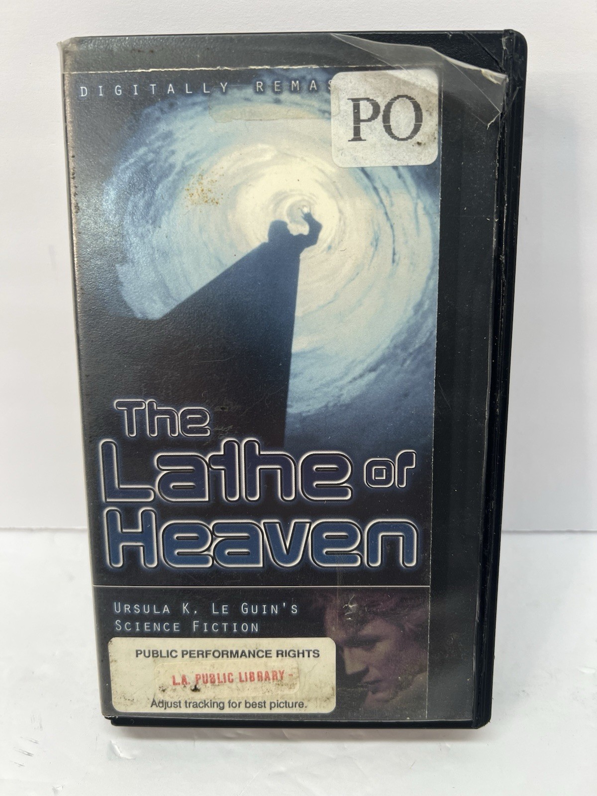 THE LATHE OF HEAVEN V VHS Tape OOP Rare Sci-Fi Cult Classic LA Public Library
