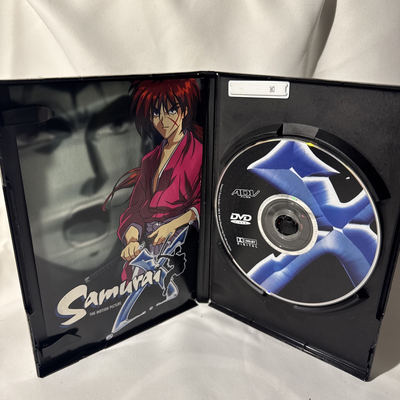 Samurai X: The Motion Picture (DVD, 2001) Rurouni Kenshin Anime 1997