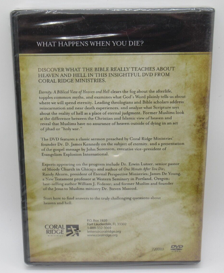 CORAL RIDGE MINISTRIES – ETERNITY: BIBLICAL VIEW OF HEAVEN & HELL SERMON DVD