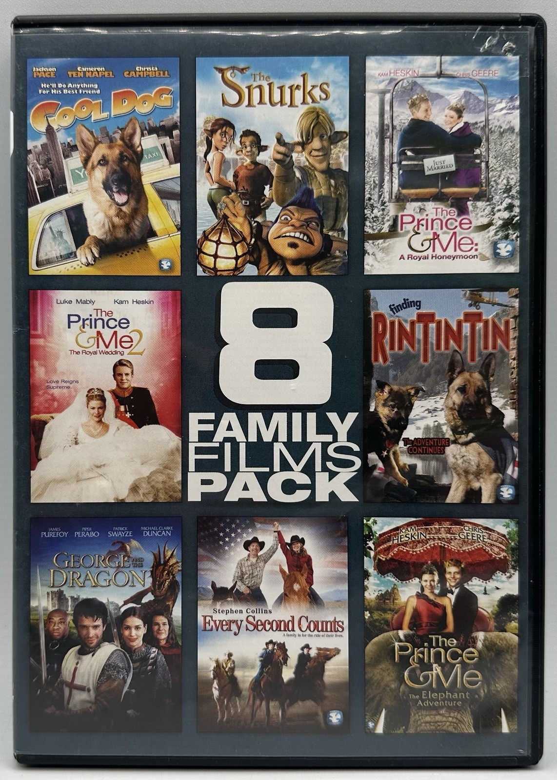 8 Family Film Pack DVD 2-Disc Set 2013