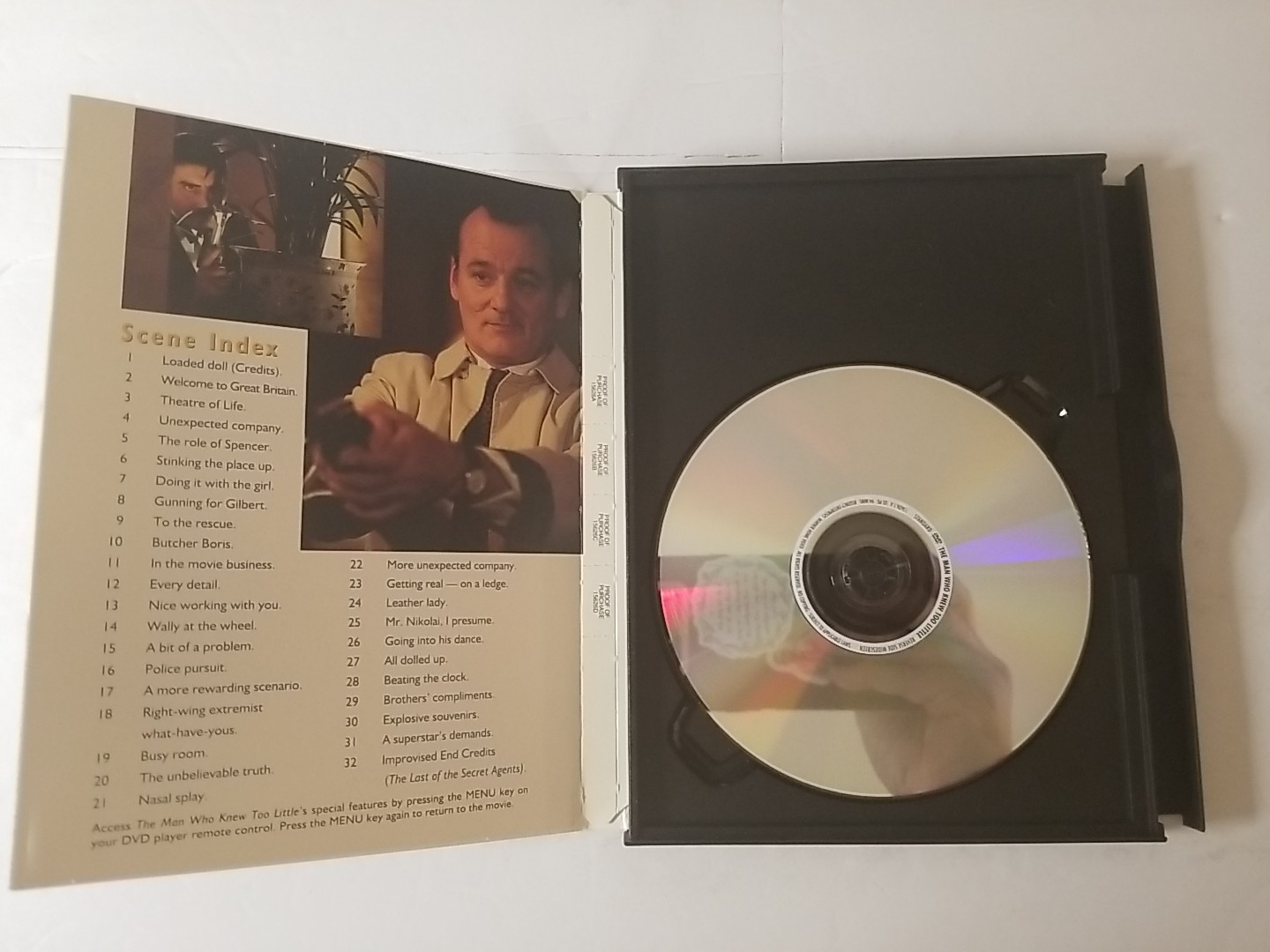 Man Who Knew Too Little (DVD, 1997)