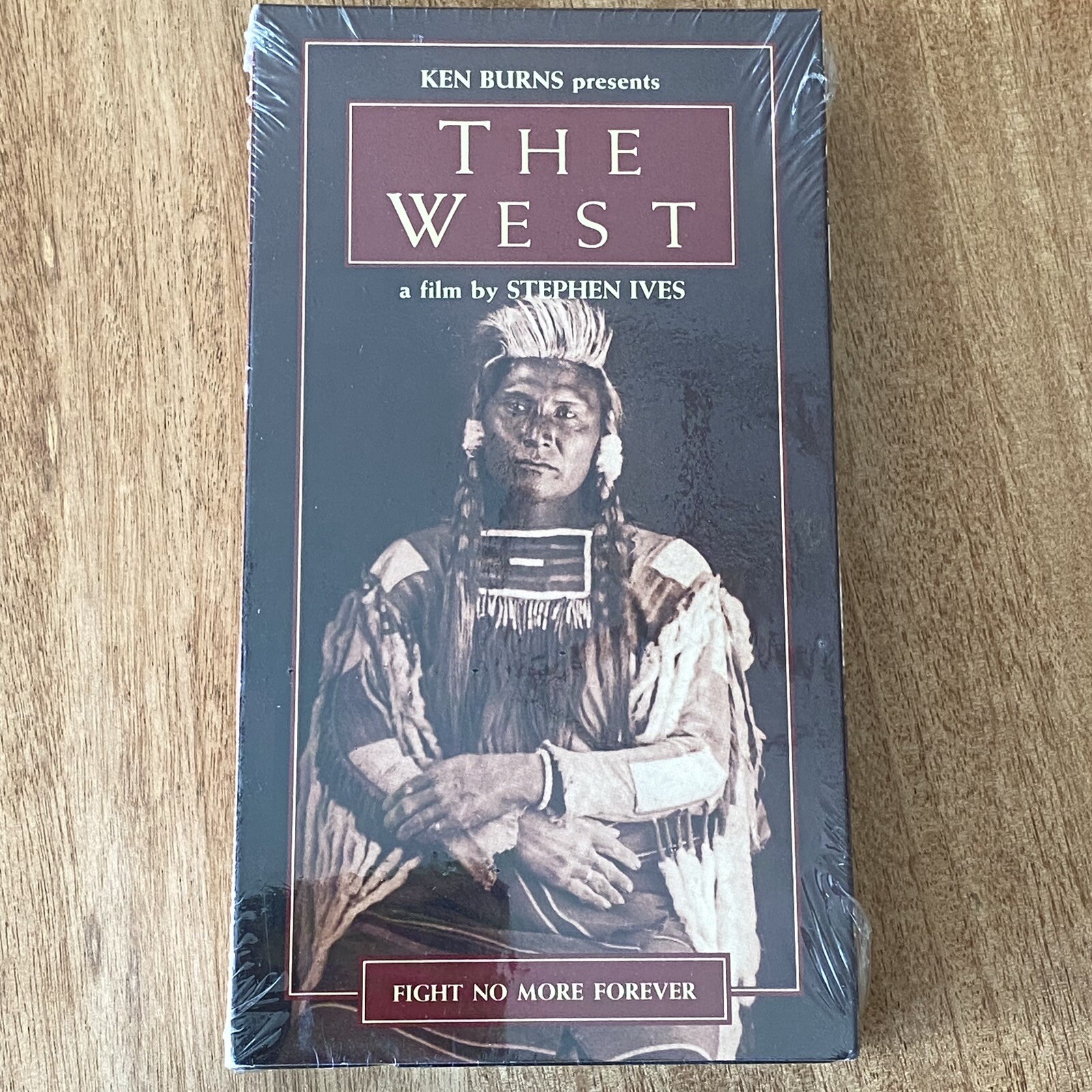 Ken Burns THE WEST Fight No More Forever VHS NEW A Film by STEPHEN IVES Sealed
