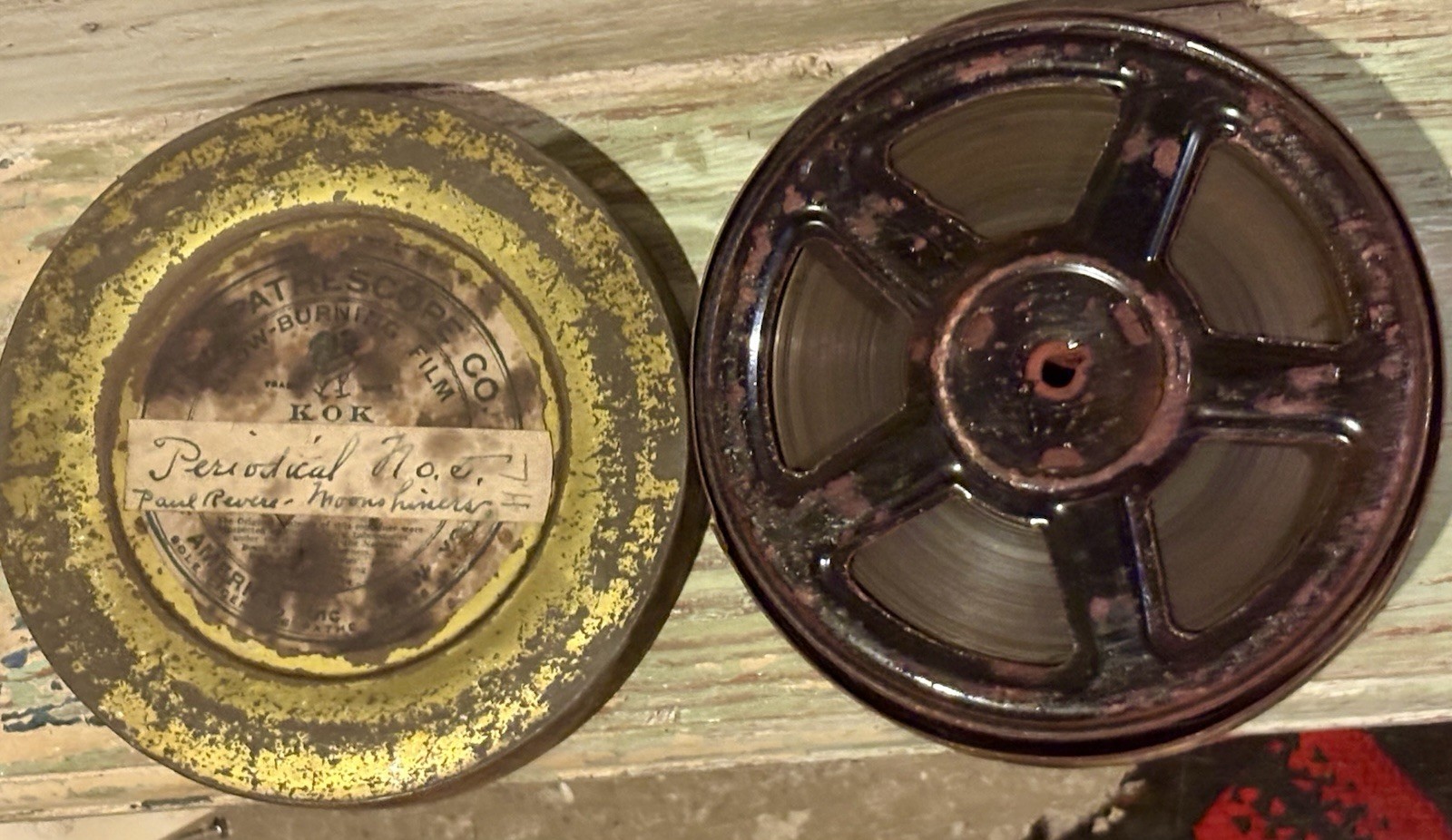 1st US AERO SQUADRON +NYFD+KENTUCKY MOONSHINERS 28mm Pathescope Silent Film 1913