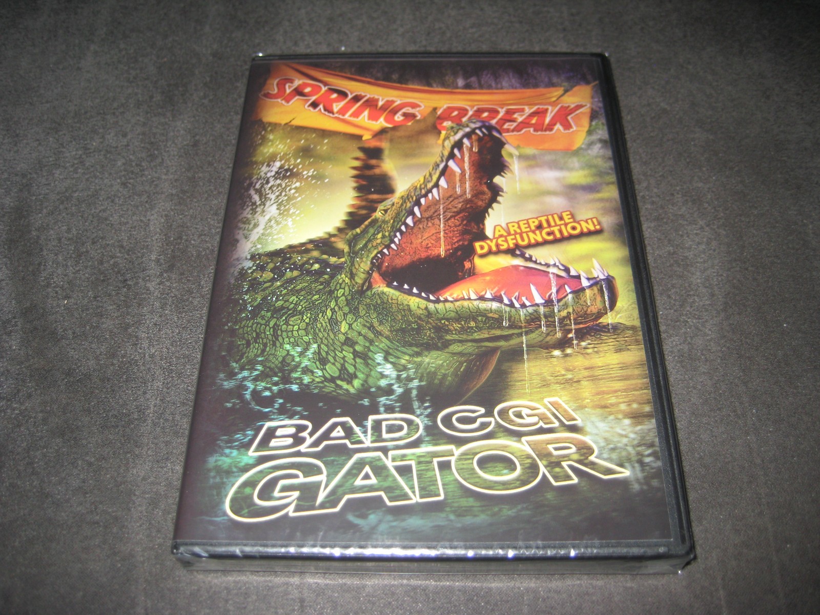 BAD CGI GATOR (DVD 2023) BRAND NEW – NOT RATED – WIDESCREEN – HORROR