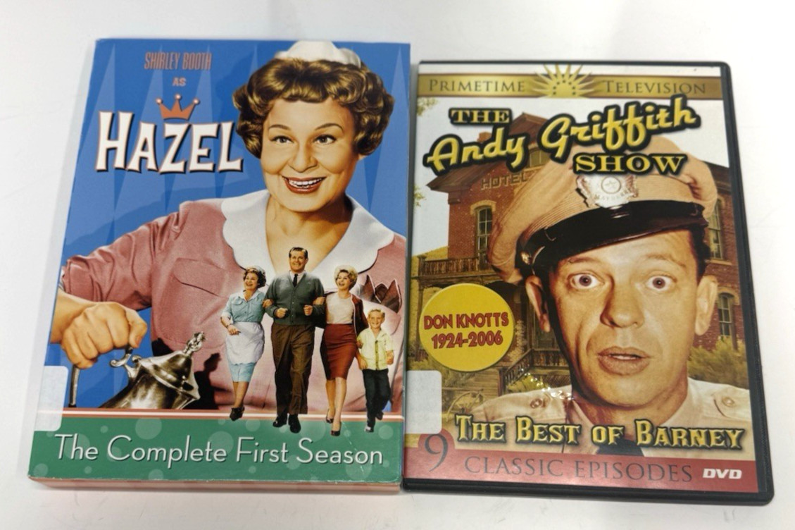 2 Classic TV Series from the early 60’s. “Hazel” and “The Andy Griffith Show”