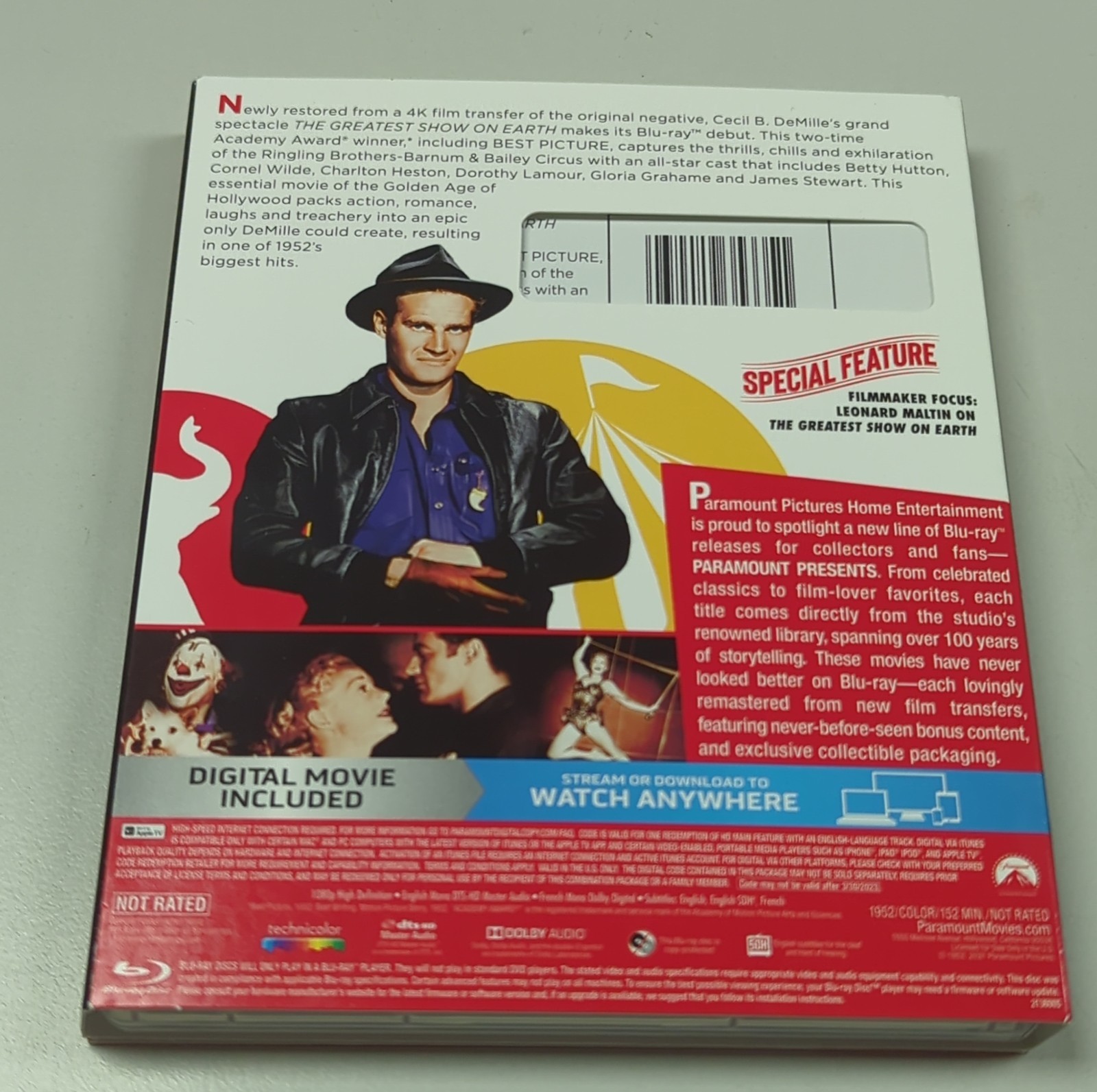 The Greatest Show on Earth (Paramount Presents) [Blu-ray]