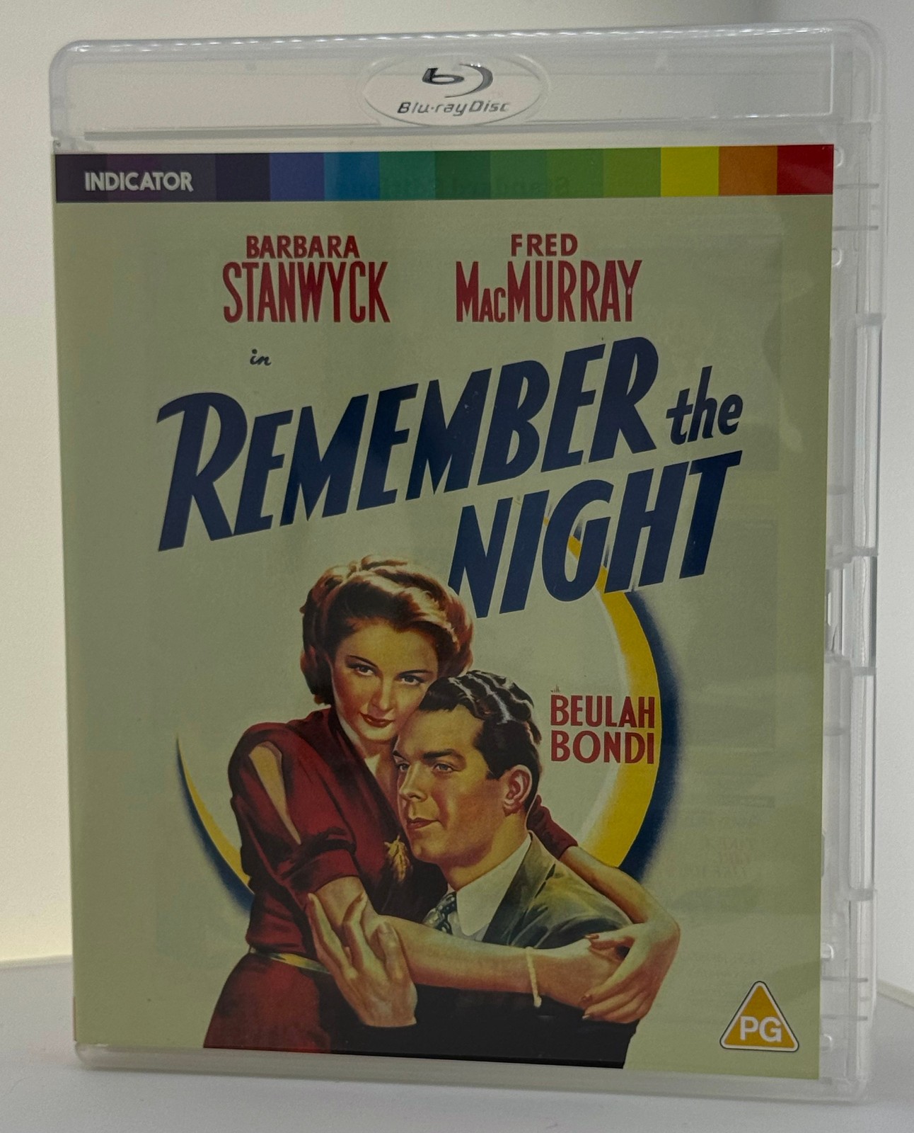 REMEMBER THE NIGHT 1940 Indicator Blu-Ray Region B Special Edition