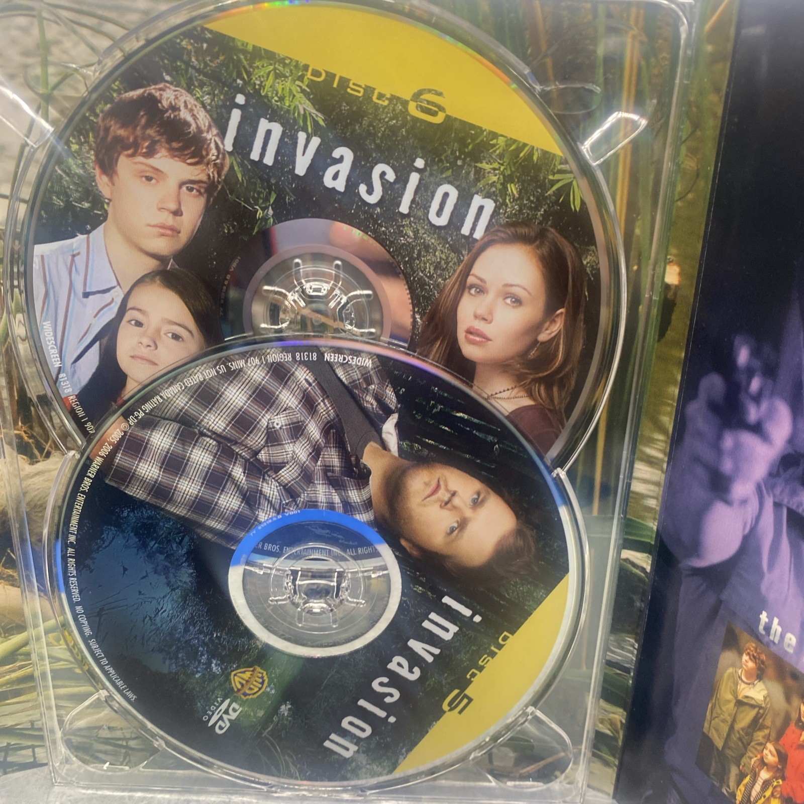 Invasion Sci-Fi TV Series DVD Shaun Cassidy William Fichtner OOP