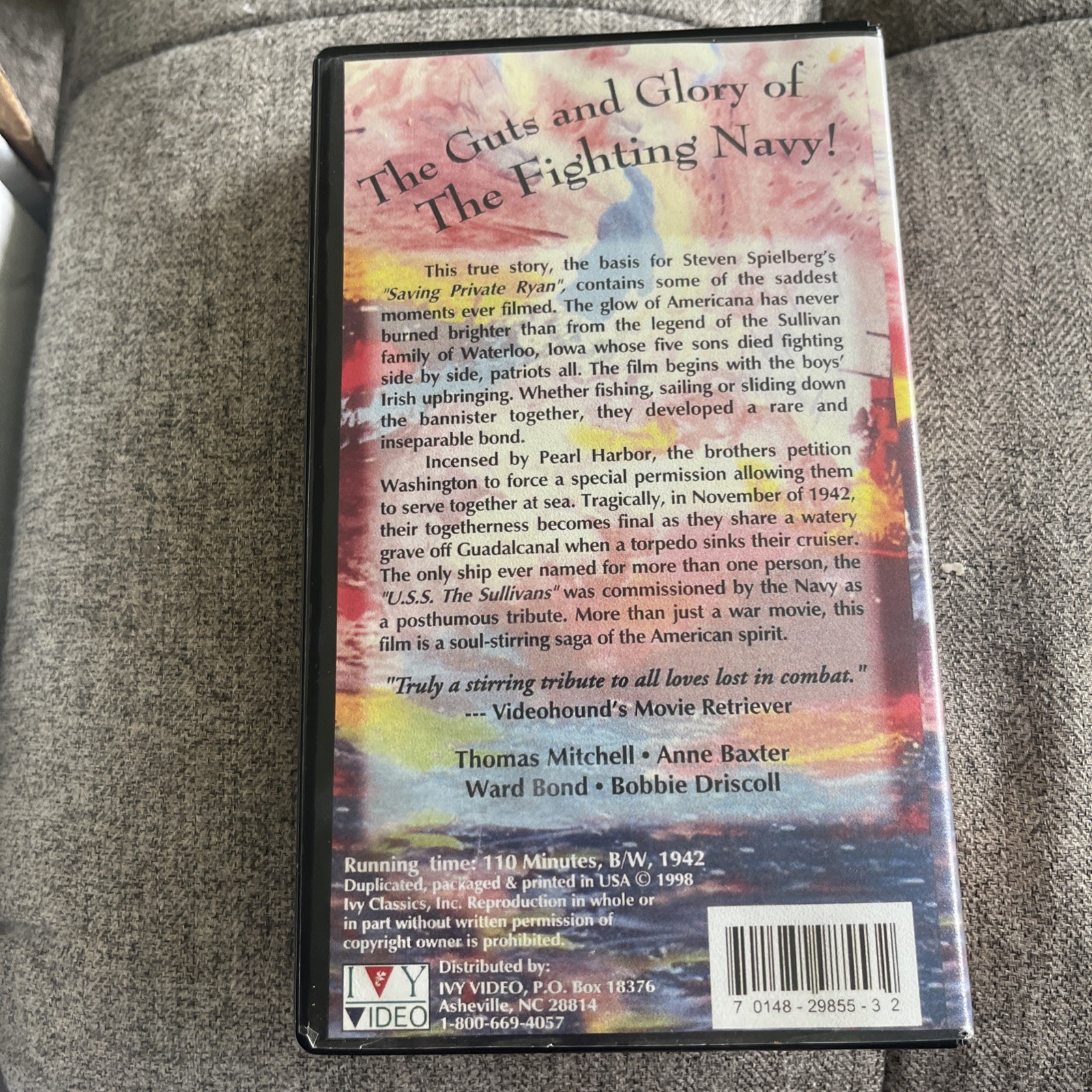 The Fighting Sullivans (VHS, 1991)