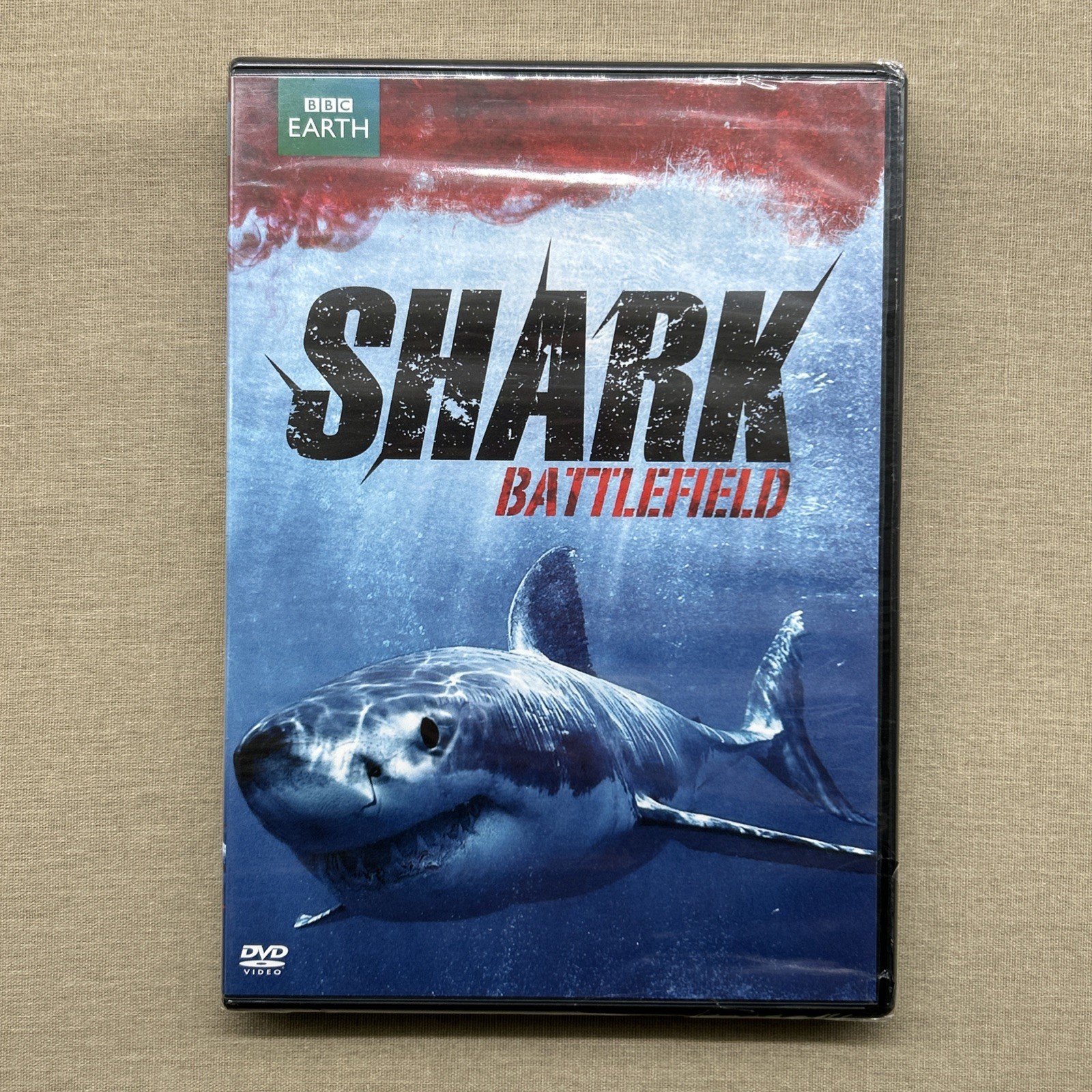Shark Battlefield (DVD 2014 NEW) BBC Earth Documentary Sea Animal Natural World