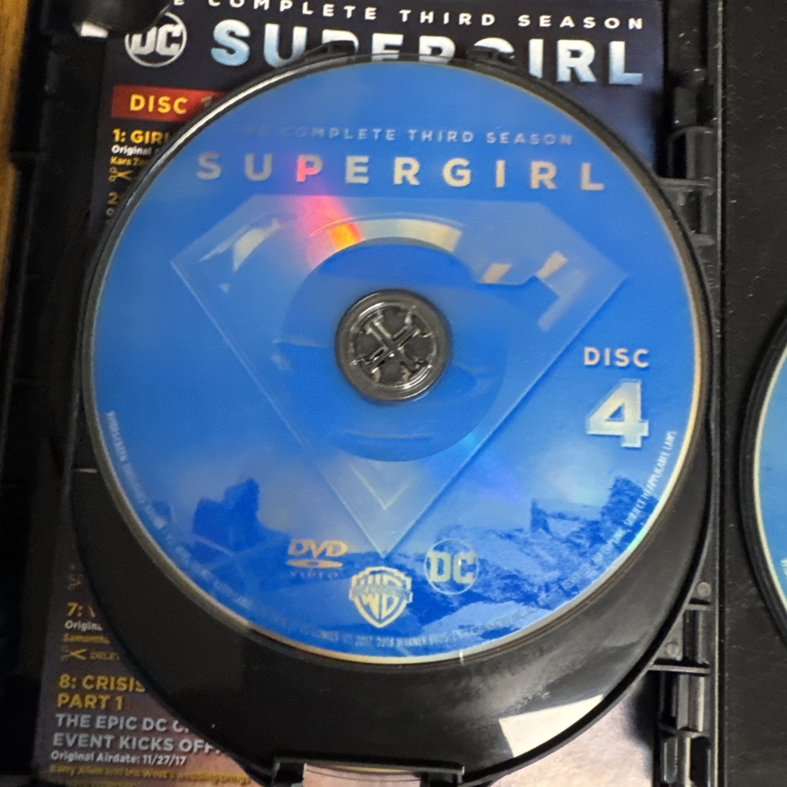 NEW DC CW SUPERGIRL COMPLETE THIRD 3RD SEASON 3 THREE TV 5 DISC DVD SET 2017