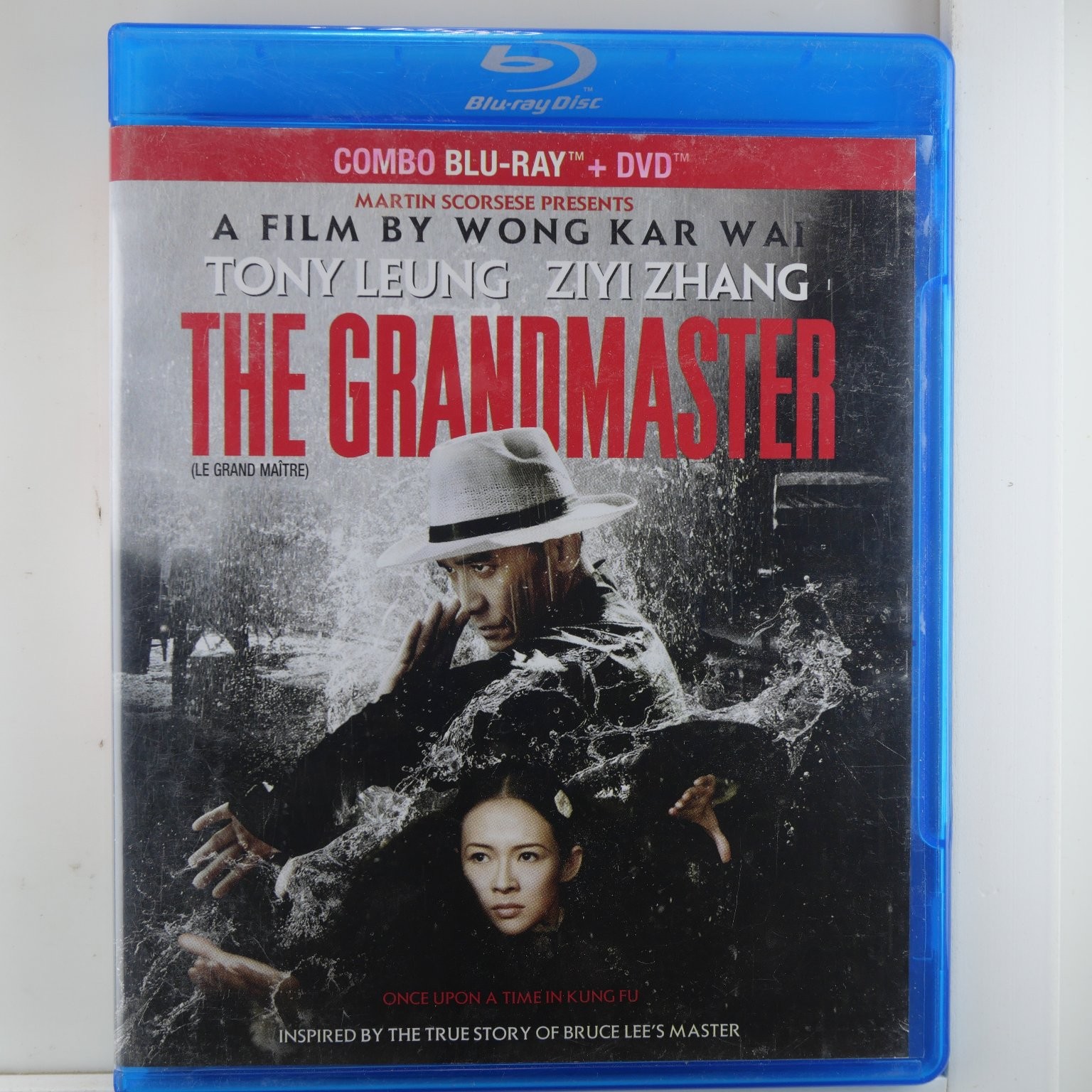 The Grandmaster Blu-ray + DVD 2013 Wong Kar Wai Tony Leung Ziyi Zhang PG