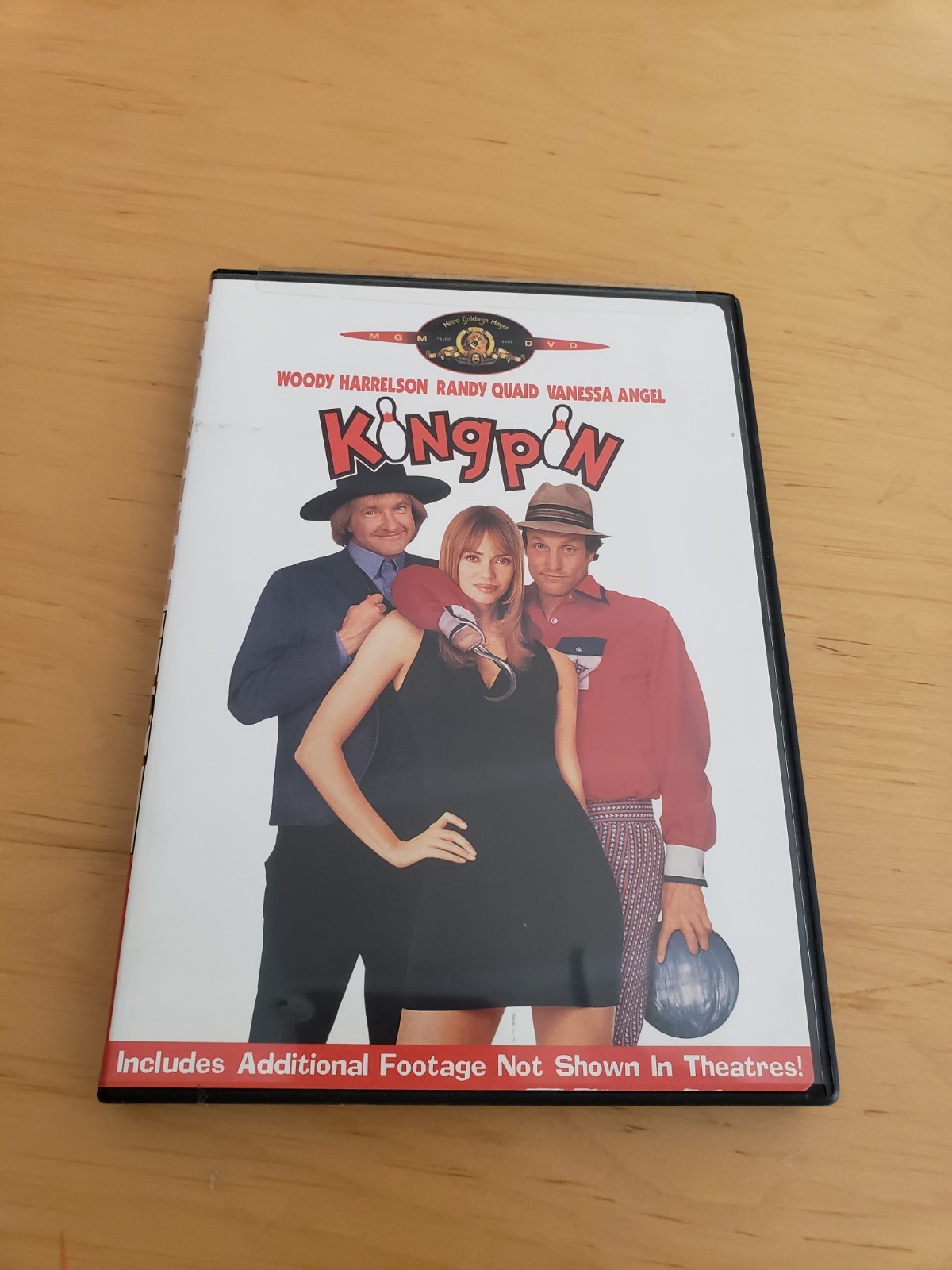 Kingpin DVD 1996 MGM Woody Harrelson Randy Quaid Bill Murray Comedy Widescreen