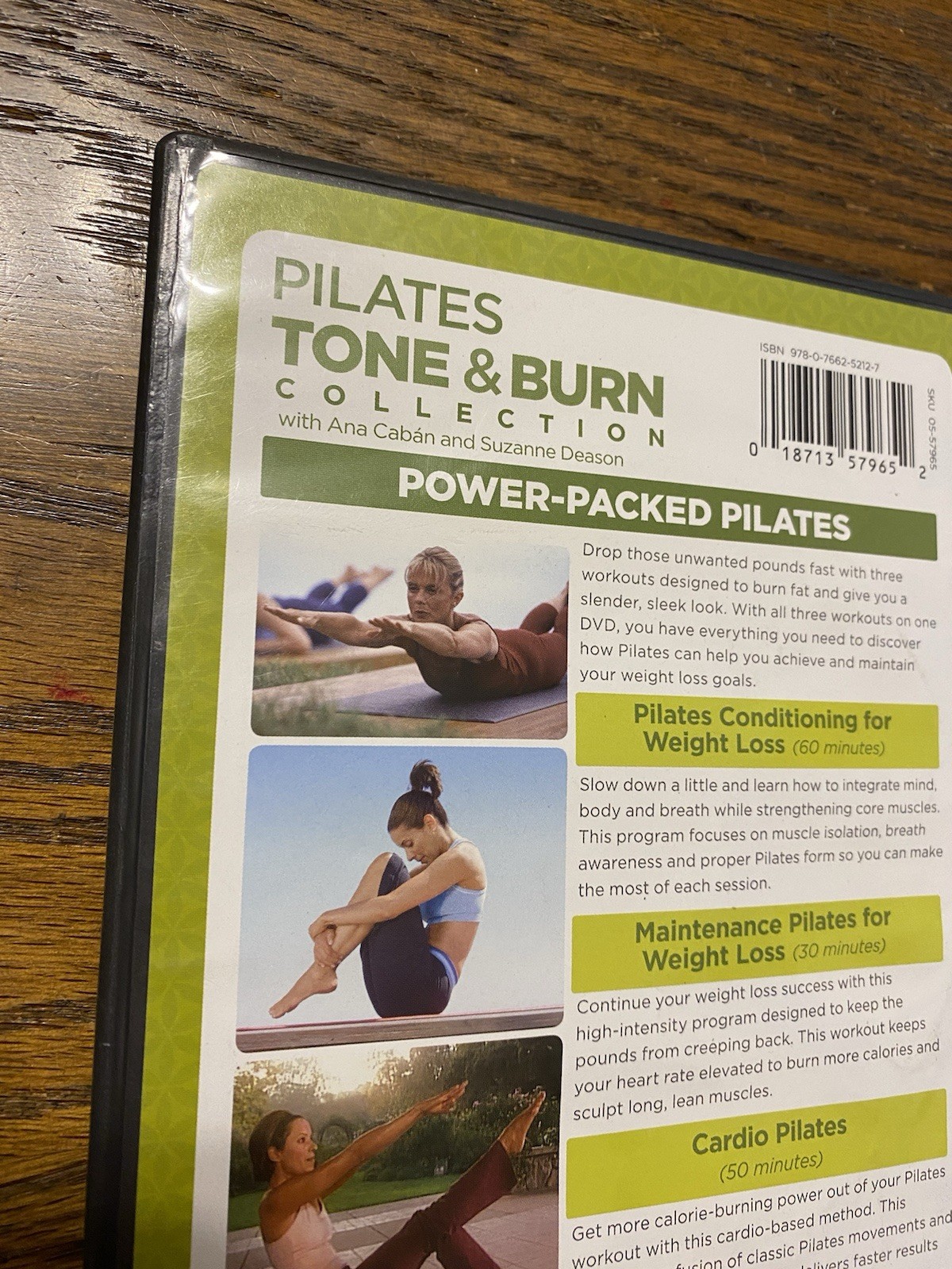 Pilates Tone and Burn Collection (DVD) Weight Loss Cardio Conditioning Fitness