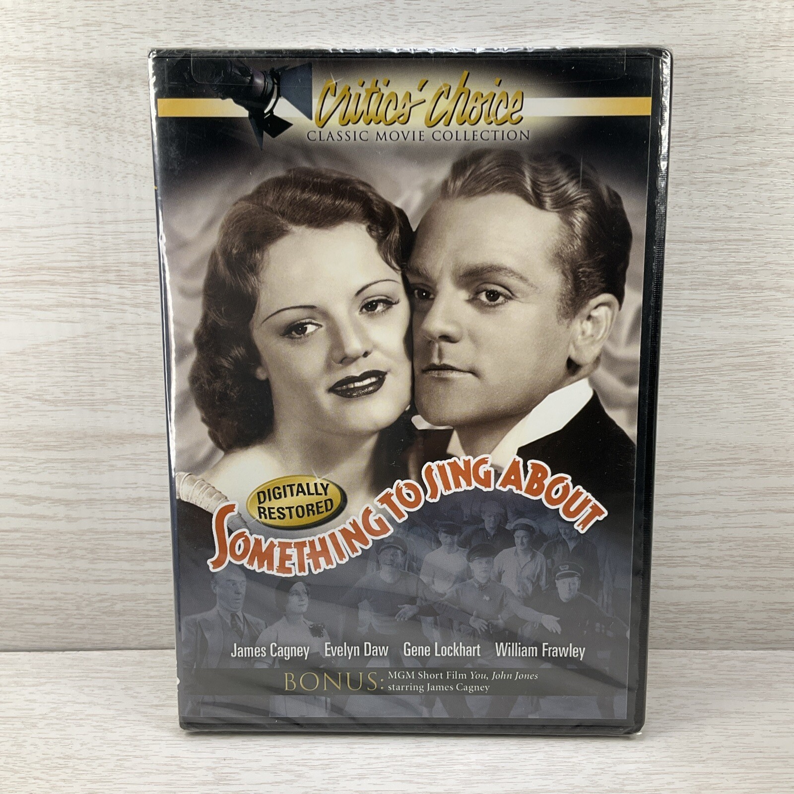 Something to Sing About – 1937 (DVD, 2003) New Sealed