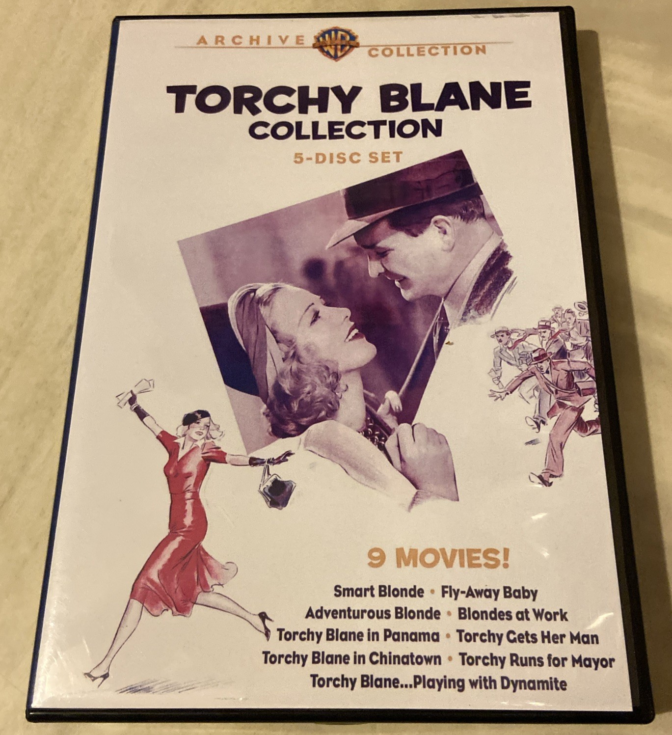 Torchy Blane Complete Movie Collection (DVD, 1936-1937) Warner Archive OOP