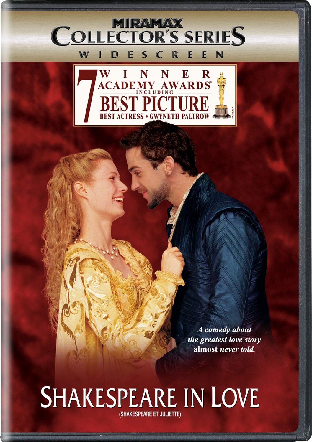 Shakespeare in Love John Madden dvd New