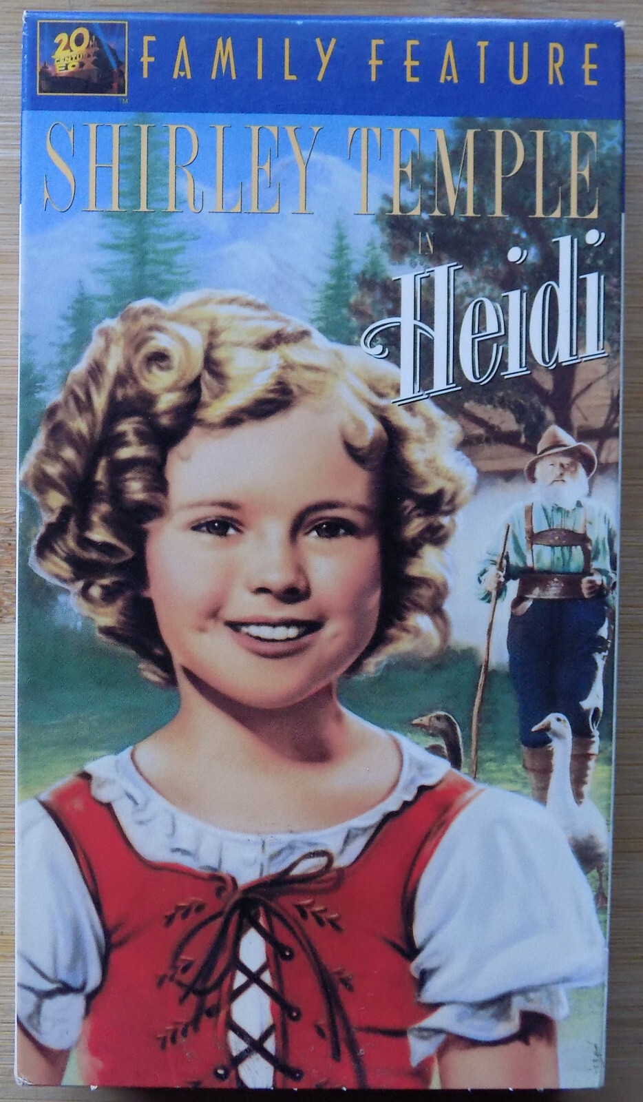 Heidi – Colorized VHS – Shirley Temple