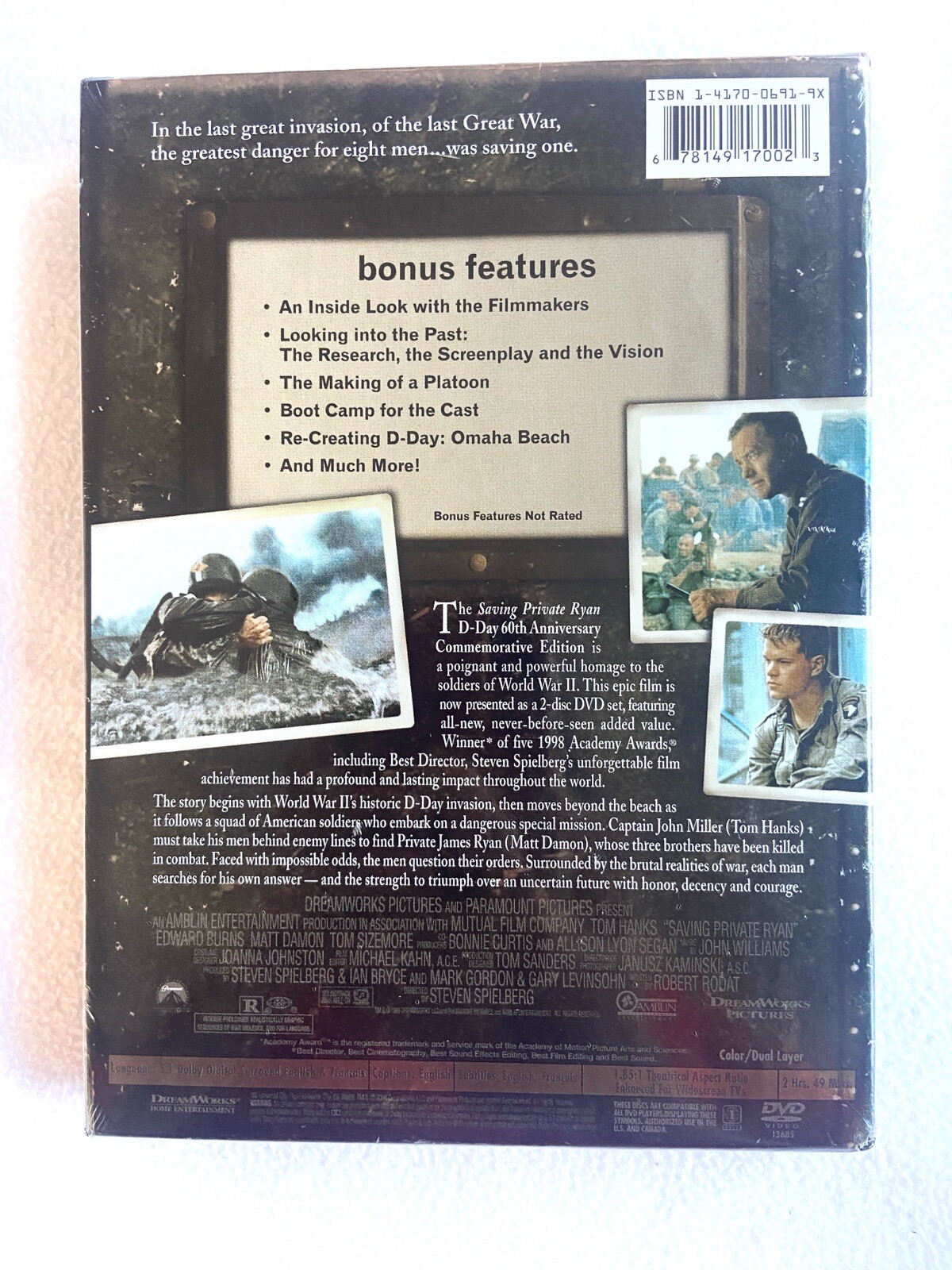 Saving Private Ryan (Two-Disc Special Edition) – DVD – VERY GOOD