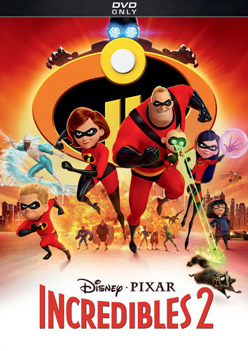 INCREDIBLES 2, DVD, Sophia Bush,Michael Bird,Samuel L. Jackson,Bob Odenkirk,Eli