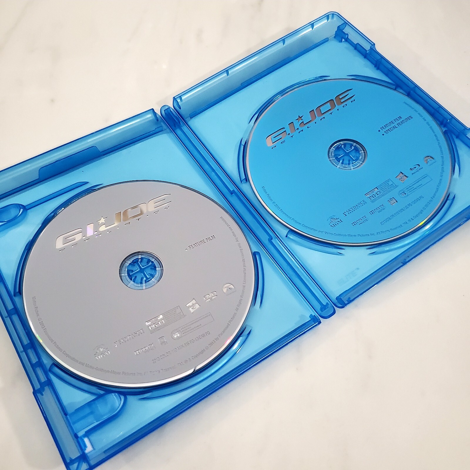 G.I. Joe Retaliation – Blu-ray + DVD – The Rock – Bruce Willis