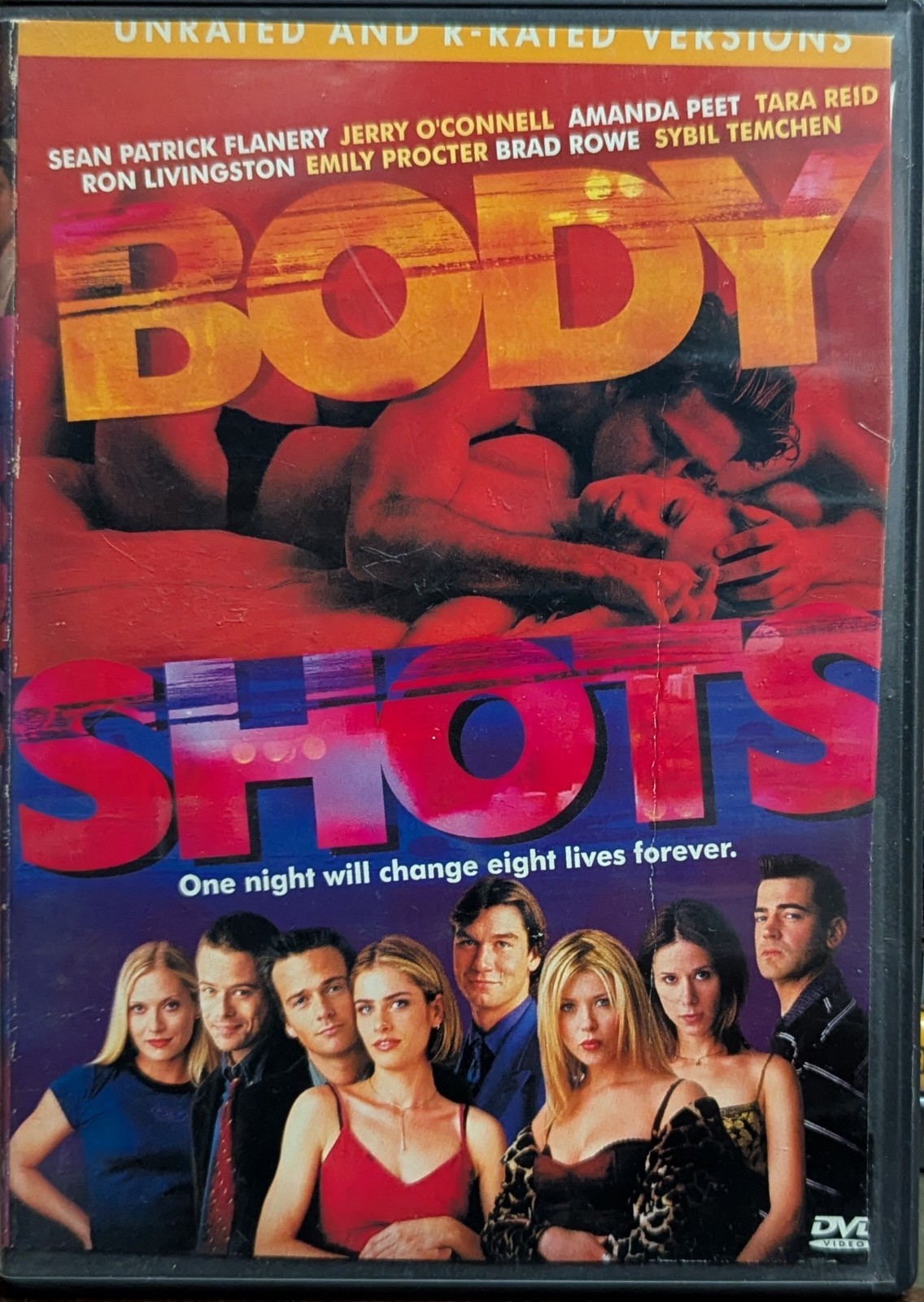 Body Shots [DVD, 1999] Jerry O’Connell, Tara Reid ~FREE SHIPPING!~