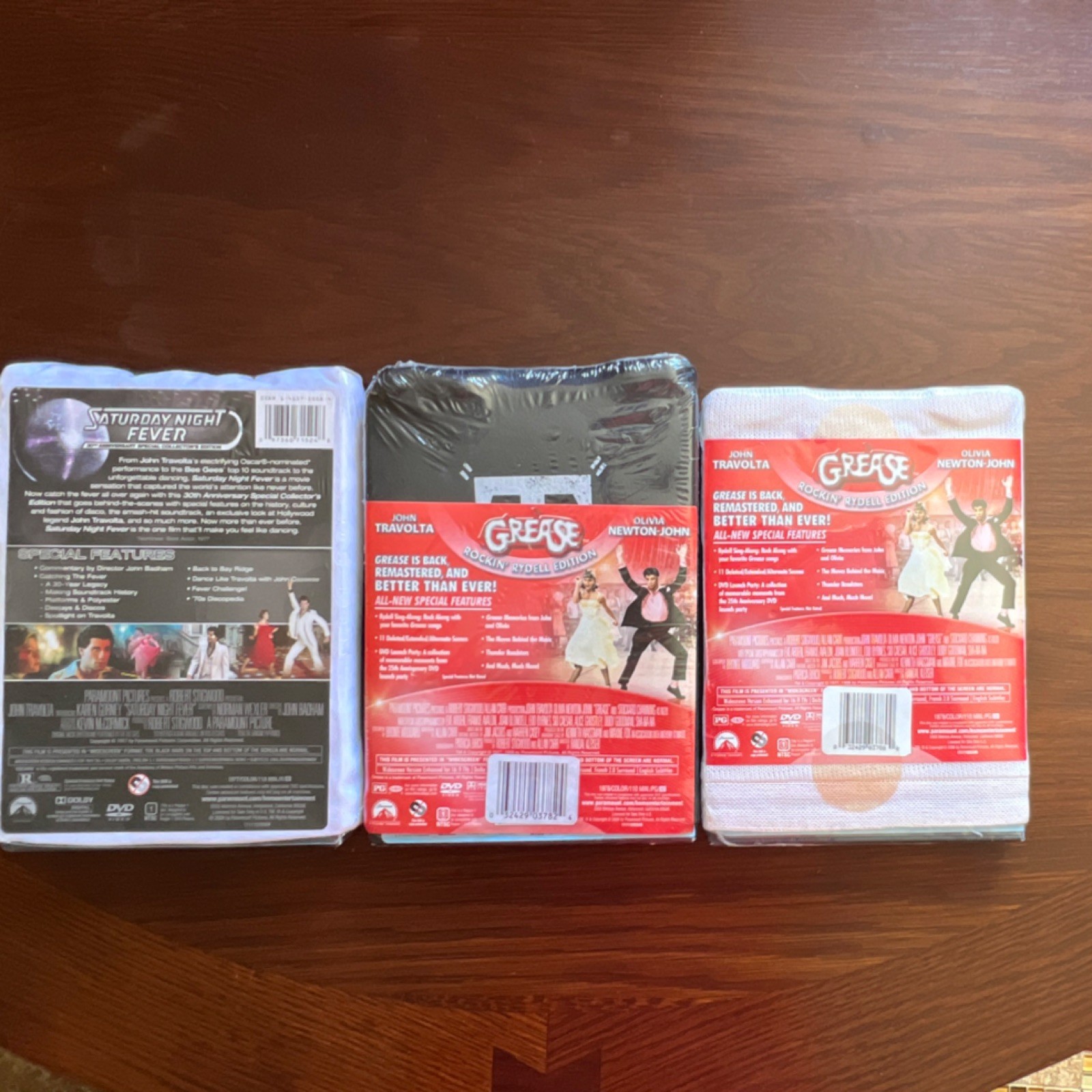 Saturday Night Fever & Grease Collector’s Edition DVD John Travolta Newton-John