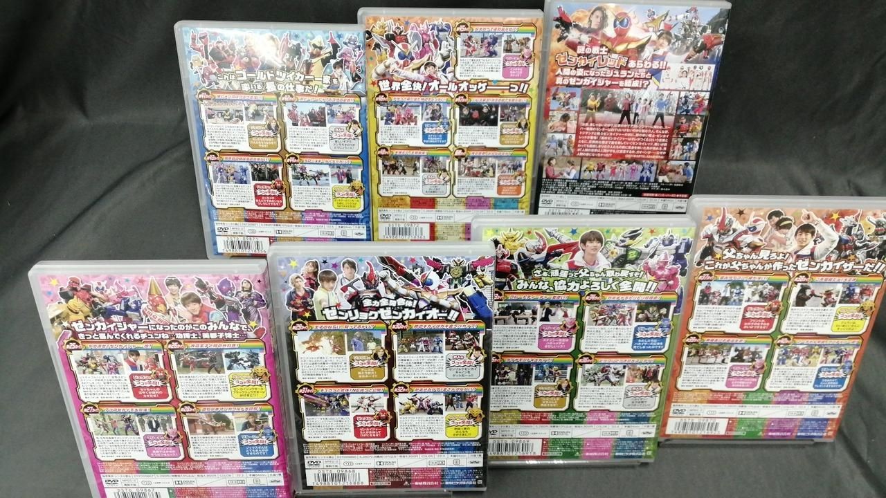 Toei Machine Squadron Zenkaiger Full 12 Volume & Spin off Set DSTD09861-72 Used