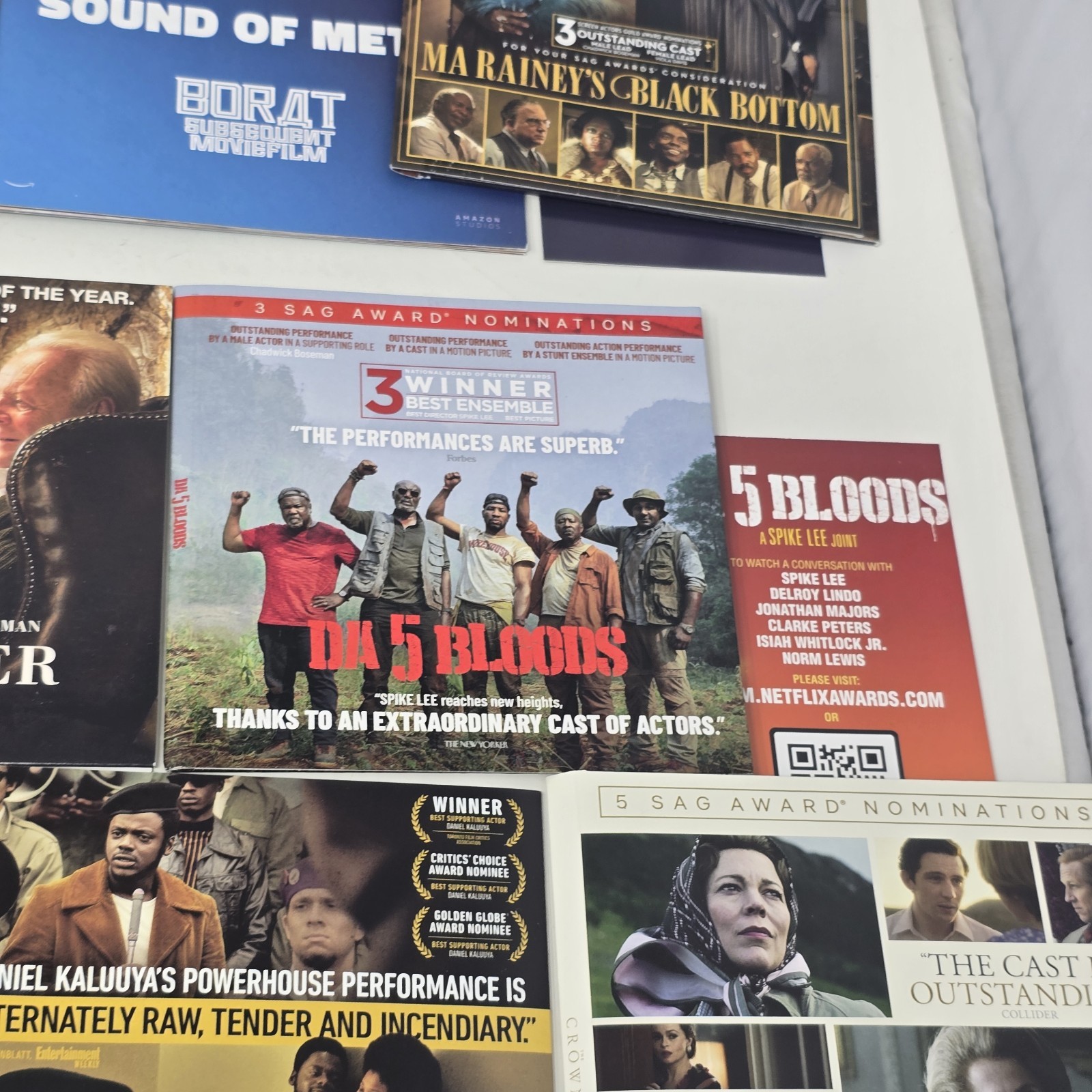 Screener Lot Of 16 Sag Awards Ted Lasso Sound Of Metal Bridgerton Dead To Me