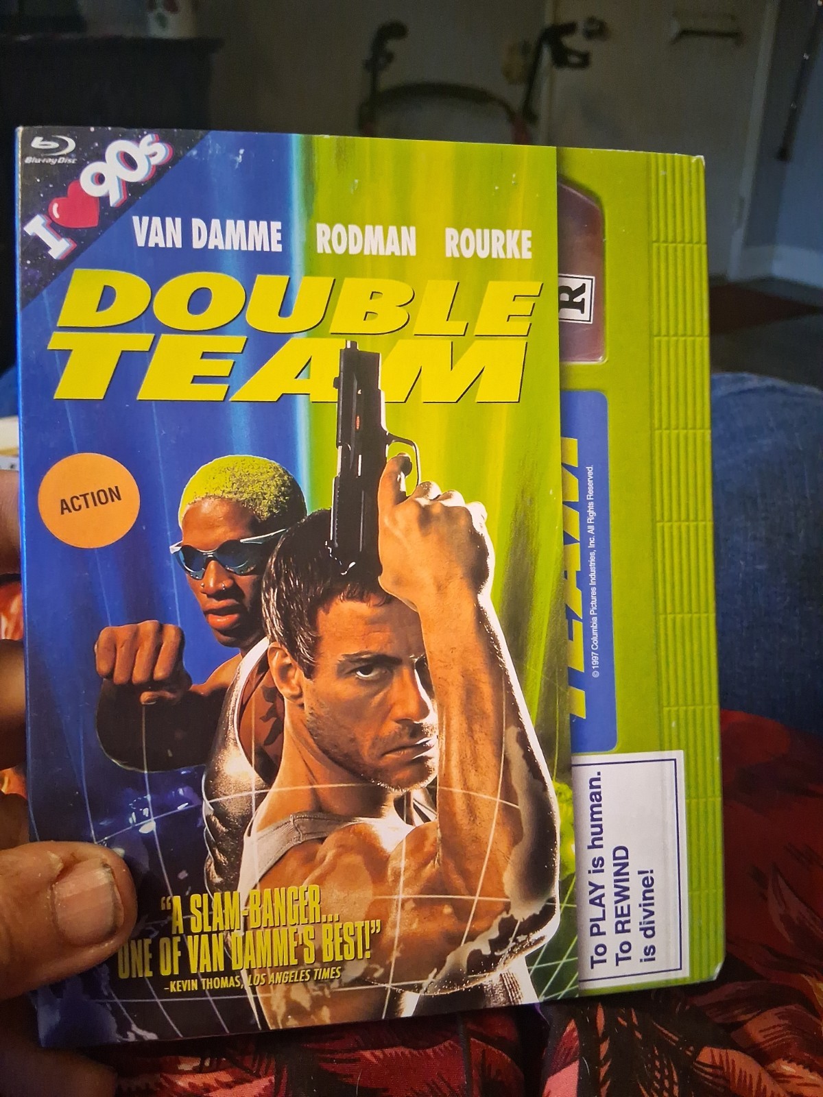Double Team (Blu-ray, 2019) NE Jean-Claude Van Damme Dennis Rodman Mickey Rourke