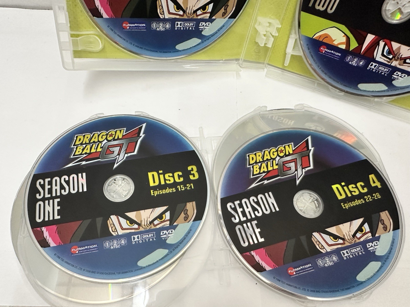 Dragon Ball GT: The Complete Series DVD 2023 Episodes 1-64 + Movie