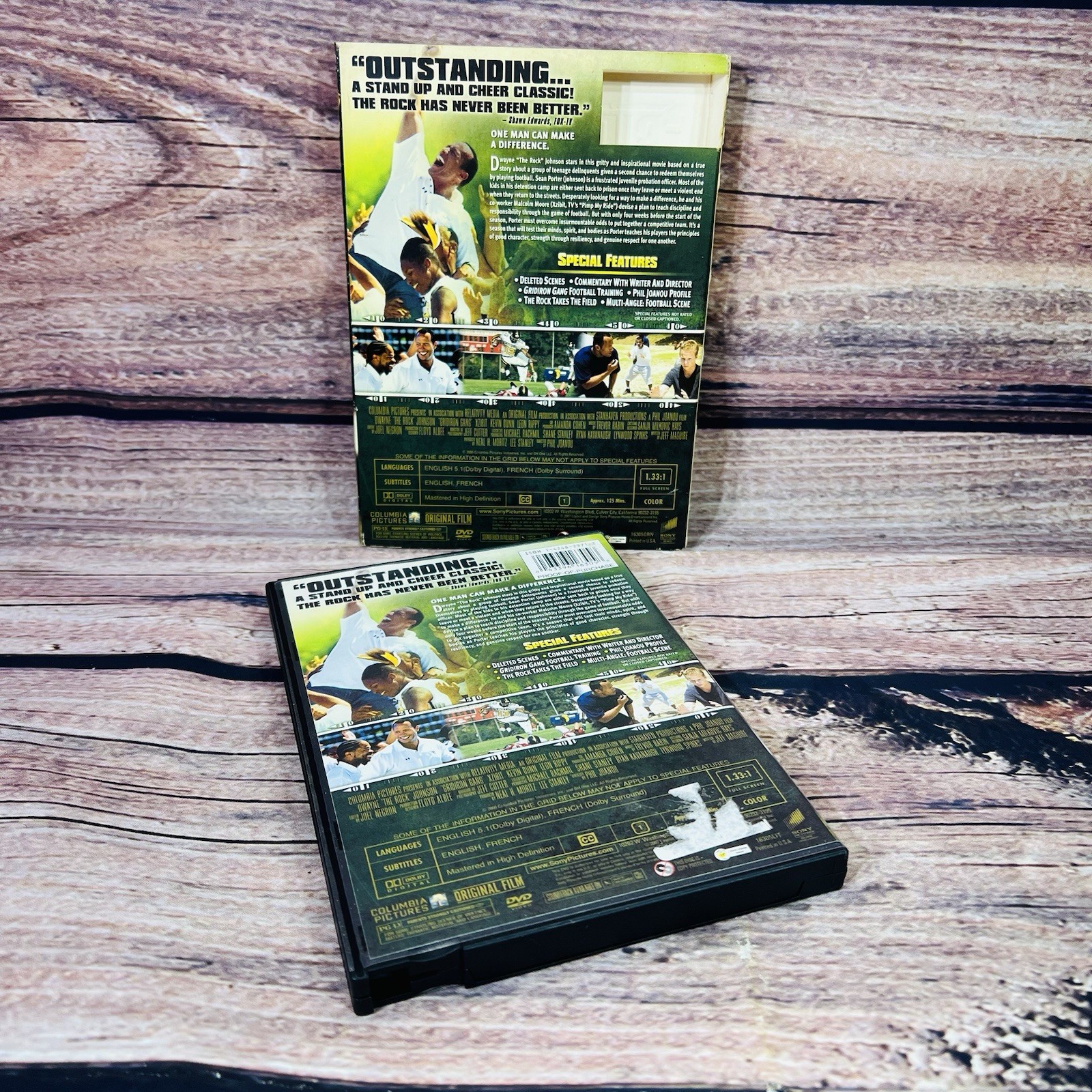 Gridiron Gang, When The Game Stand Tall, Invincible DVD Lots