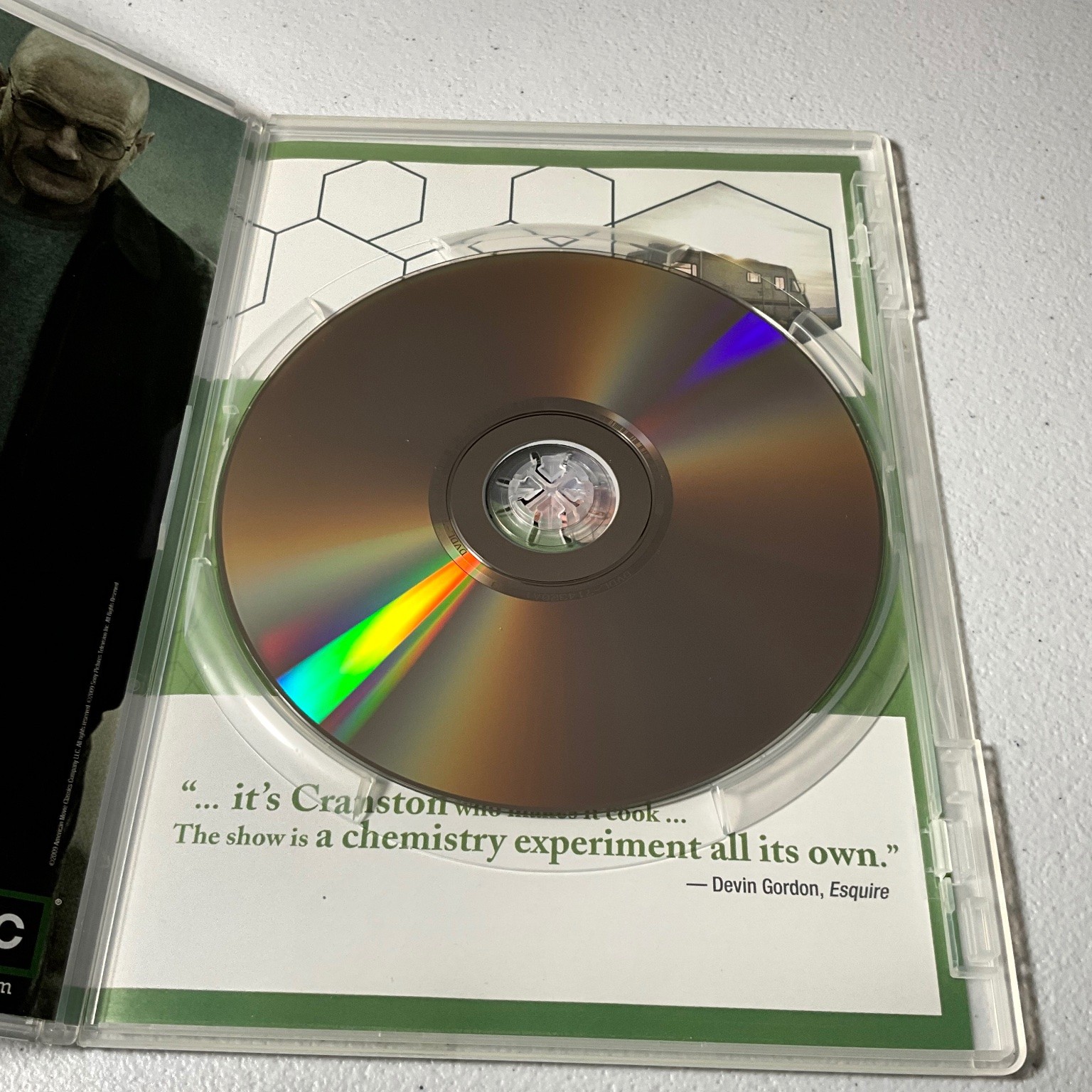 Breaking Bad: The Complete First Season DVD Bryan Cranston Aaron Paul Bonus