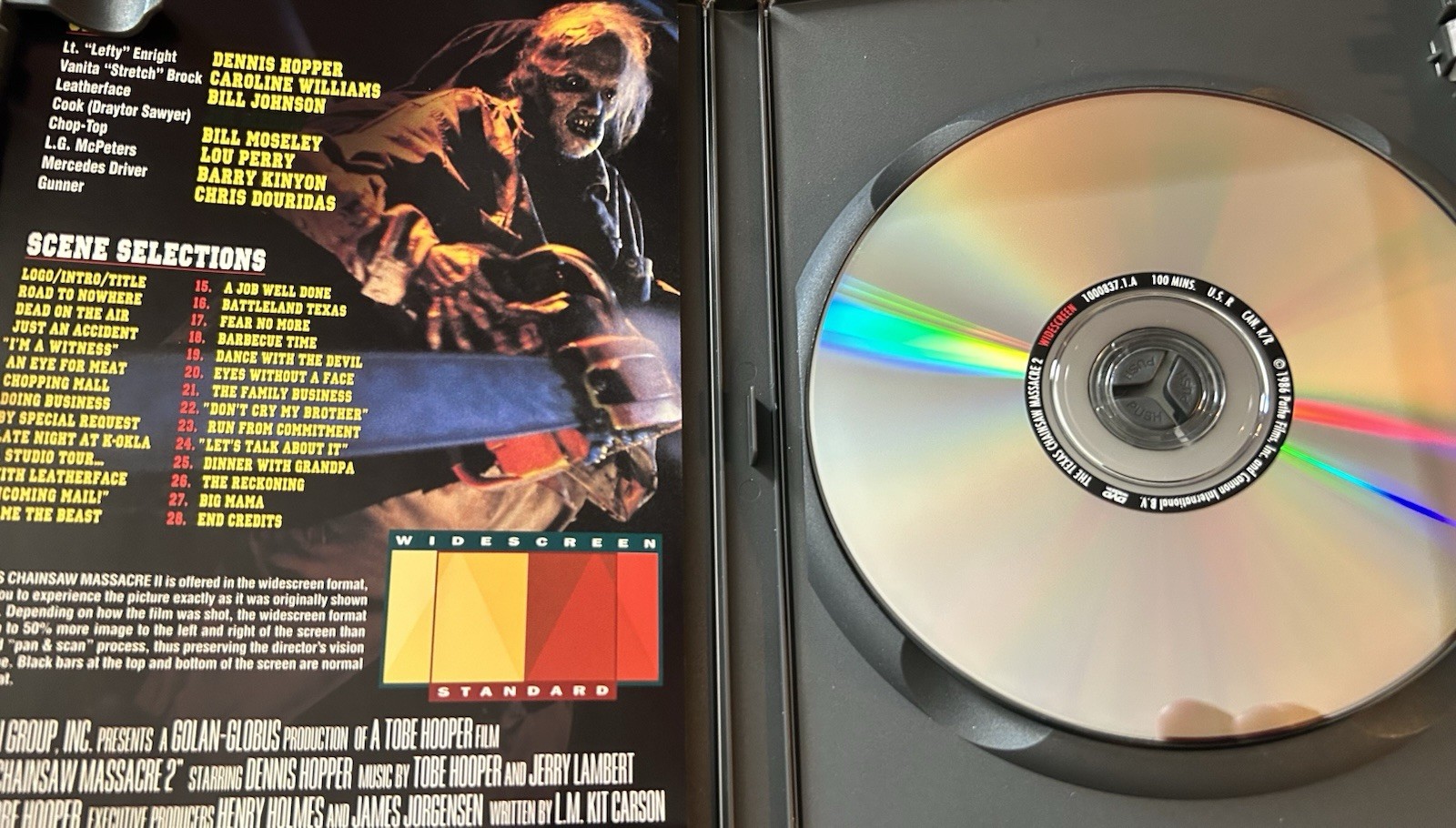 Texas Chainsaw Massacre 3-DVD Set 🥩 TCM + TCM 2 + Leatherface: TCM 3 🪚 *RARE*