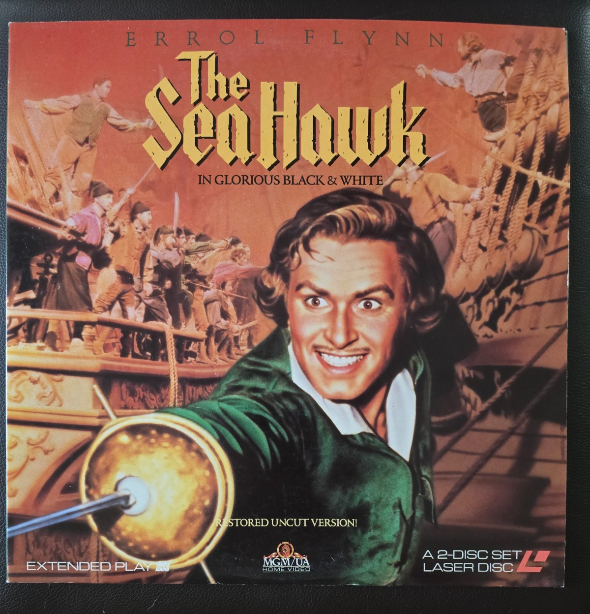 The Sea Hawk (Laserdisc) 2 Discs – Errol Flynn – Claude Rains 2