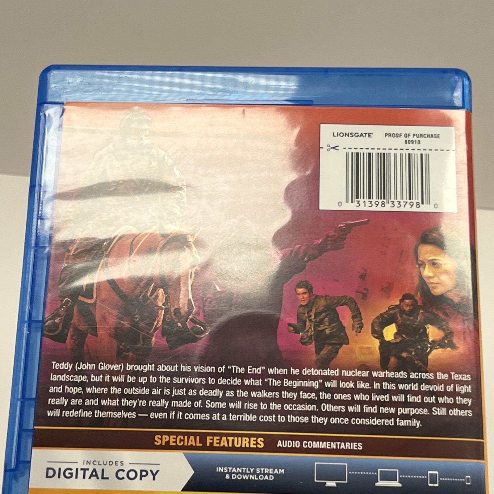 Fear The Walking Dead The Complete Seventh Season 7 -Blu-ray 4 Disc Set VG
