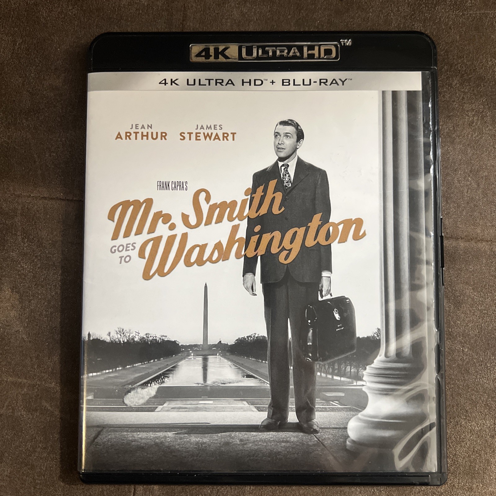 Mr. Smith Goes To Washington 4K ultra hd + Blu-ray jean arthur, james stewart