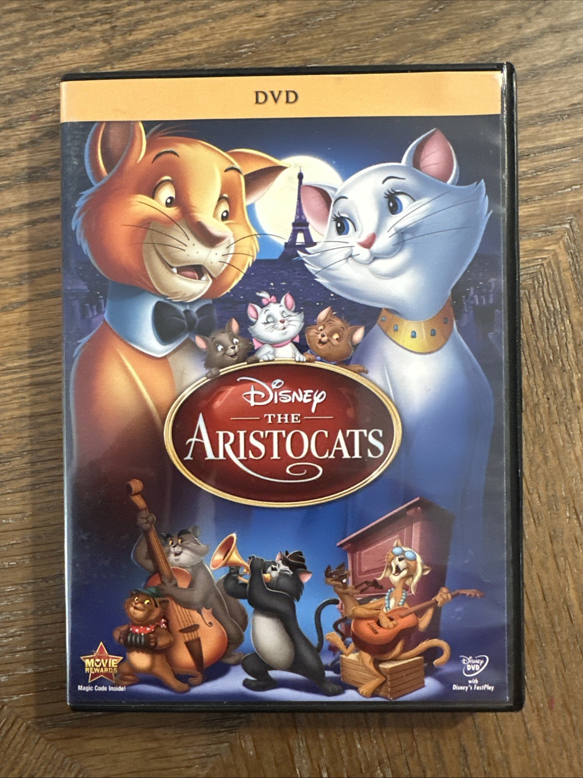 The Aristocats (DVD, 1970) Clean Disc