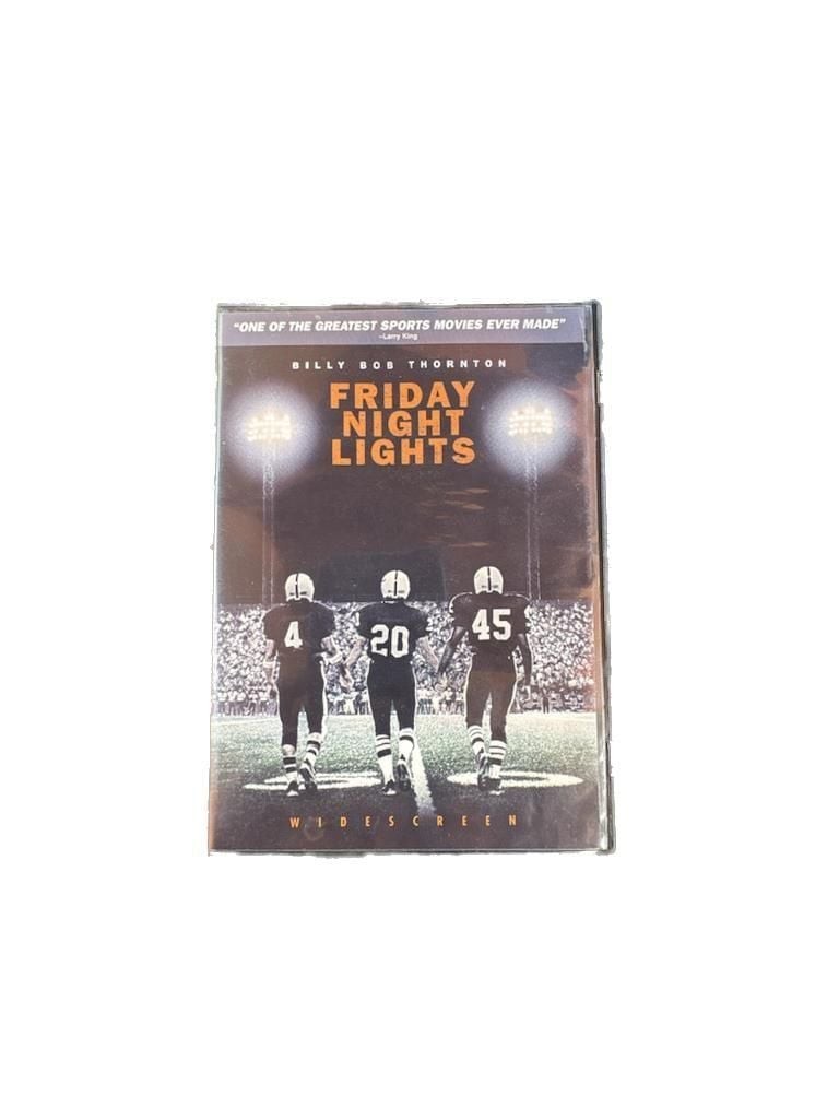 Friday Night Lights Widescreen DVD With Billy Bob Thornton PG 13 1:58 min 2004