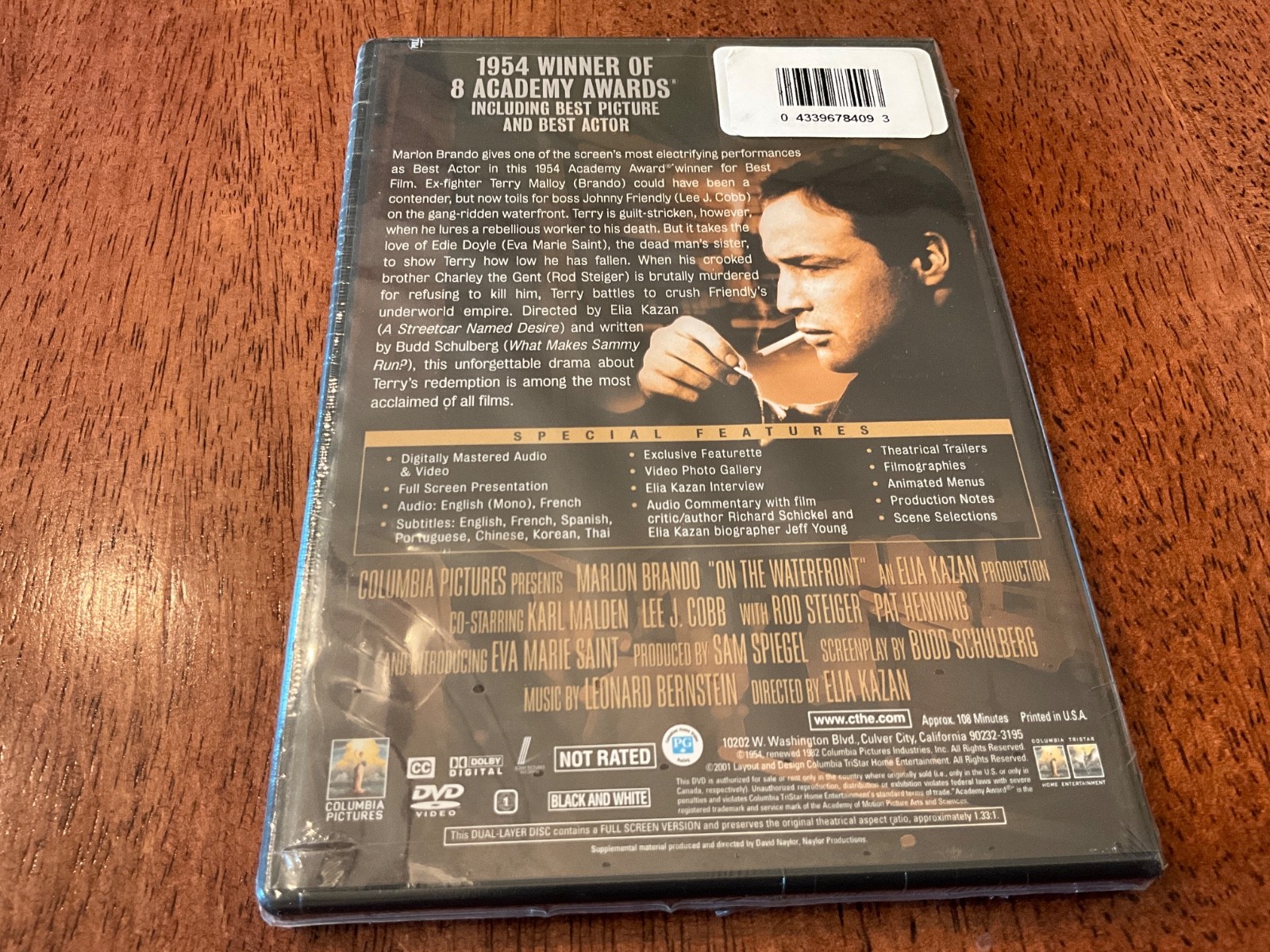 On The Waterfront Special Edition DVD 1954 2001 Marlon Brando – New Sealed