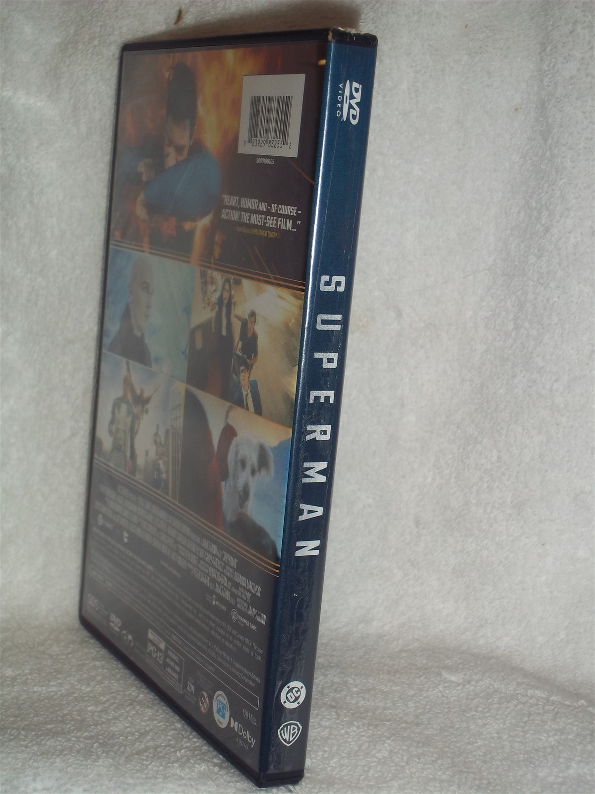 Superman (DVD, 2025) David Corensweat James Gunn action comedy superhero FP