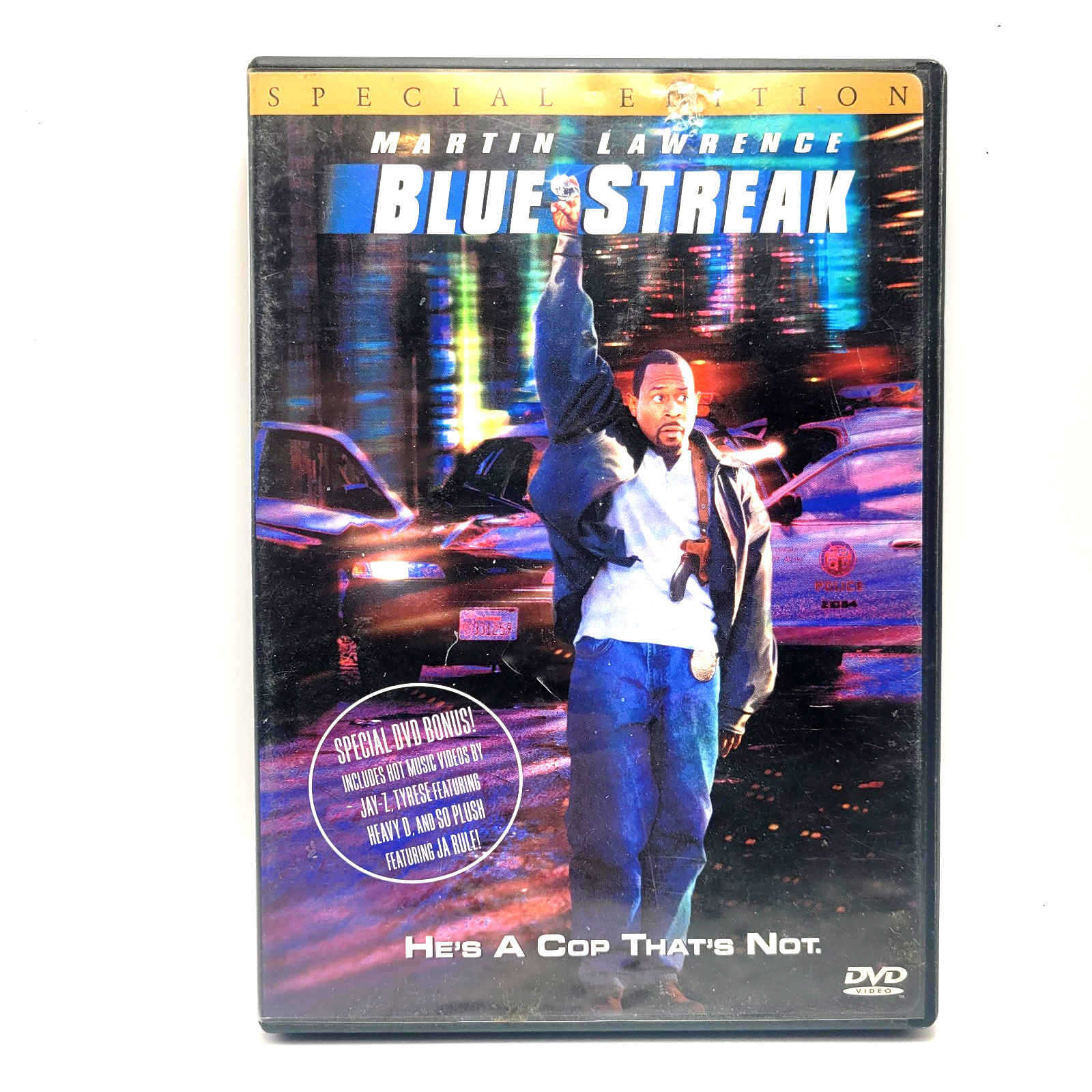 Columbia Pictures Blue Streak Special Edition DVD Martin Lawrence