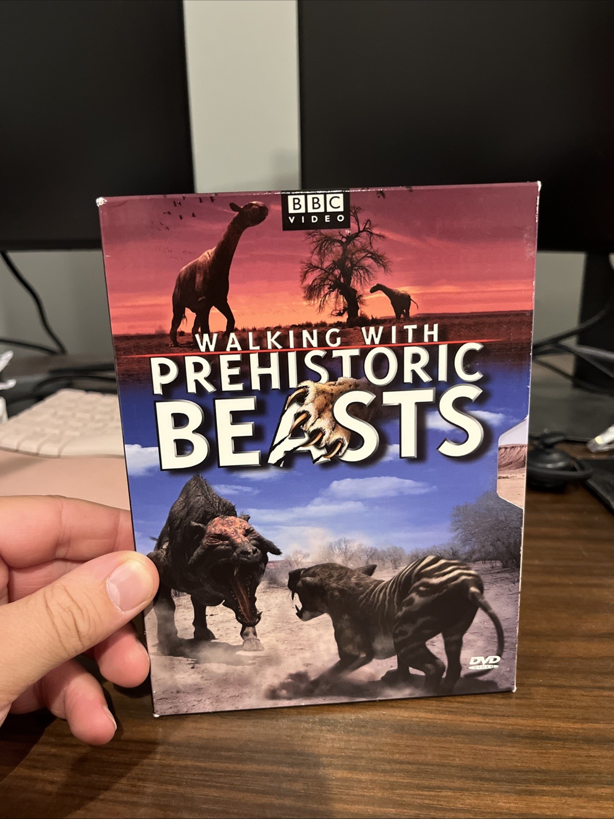 Walking With Prehistoric Beasts BBC 2 DVD Discs HTF