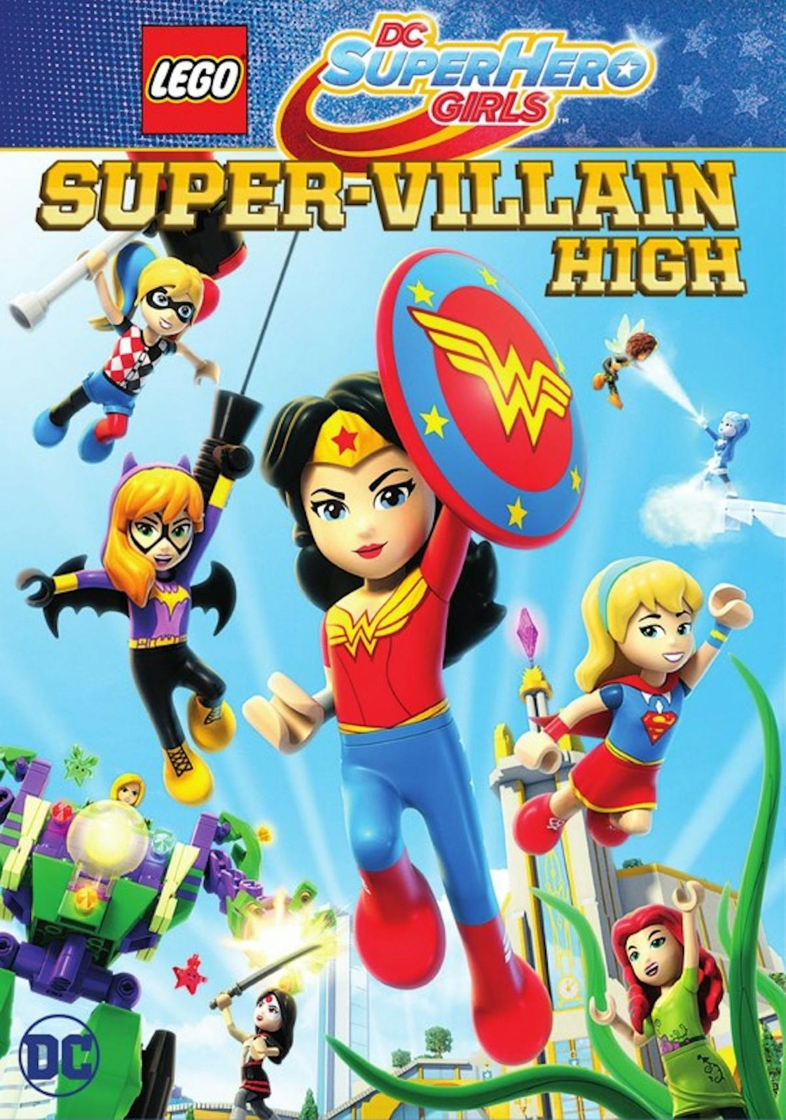 LEGO DC Super Hero Girls Super-Villain High DVD NEW