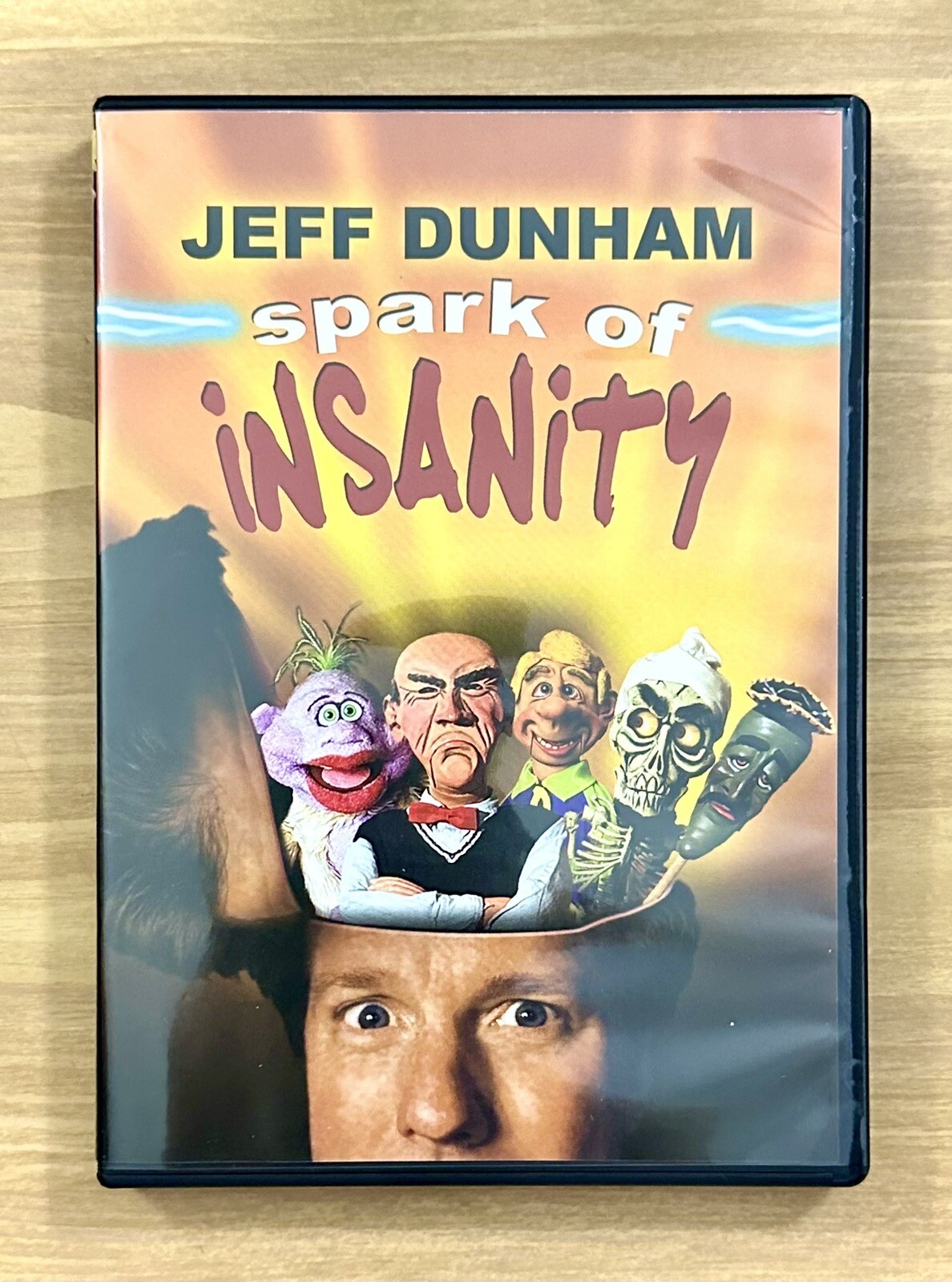 DVD ~ Jeff Dunham ~ Spark Of Insanity ~ Color ~ WS ~ 80 Mins. ~ 2007 ~ !L🟠🟠K!